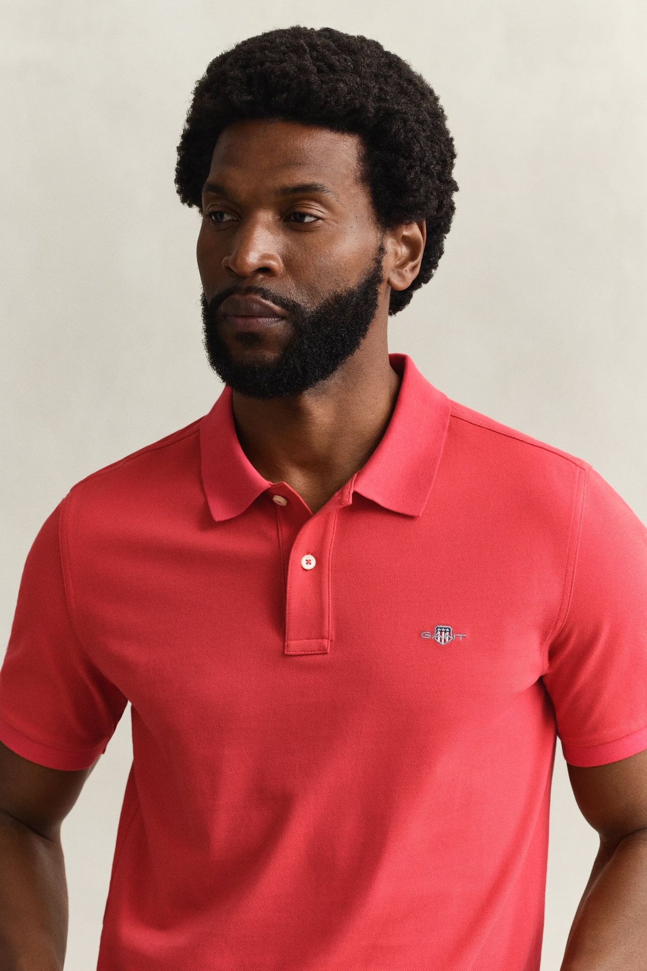 CLASSIC REGULAR POLO SHIRT ROSE RED 5