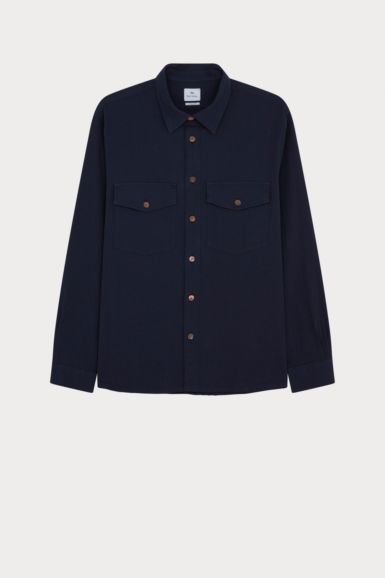 MENS LS CASUAL FIT SHIRT VERY DARK NAVY 6