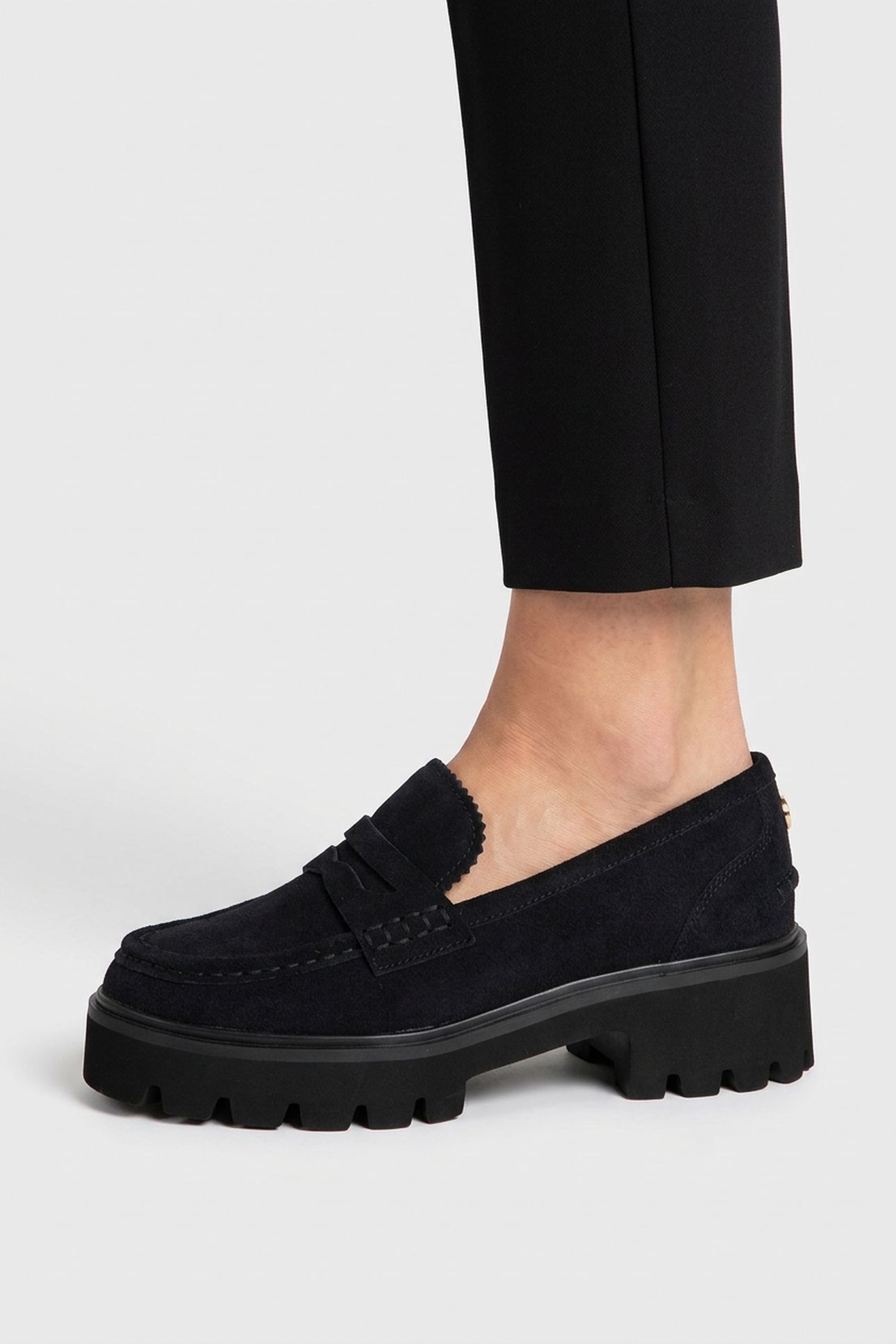HOLLAND LUG LOAFER BLACK 3