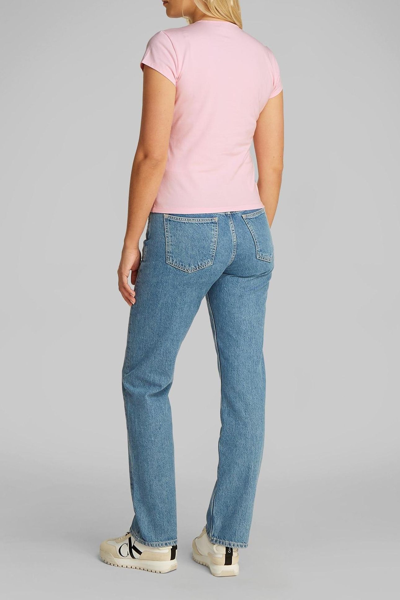 SS SLIM SCRIPT TEE PASTEL PINK 2