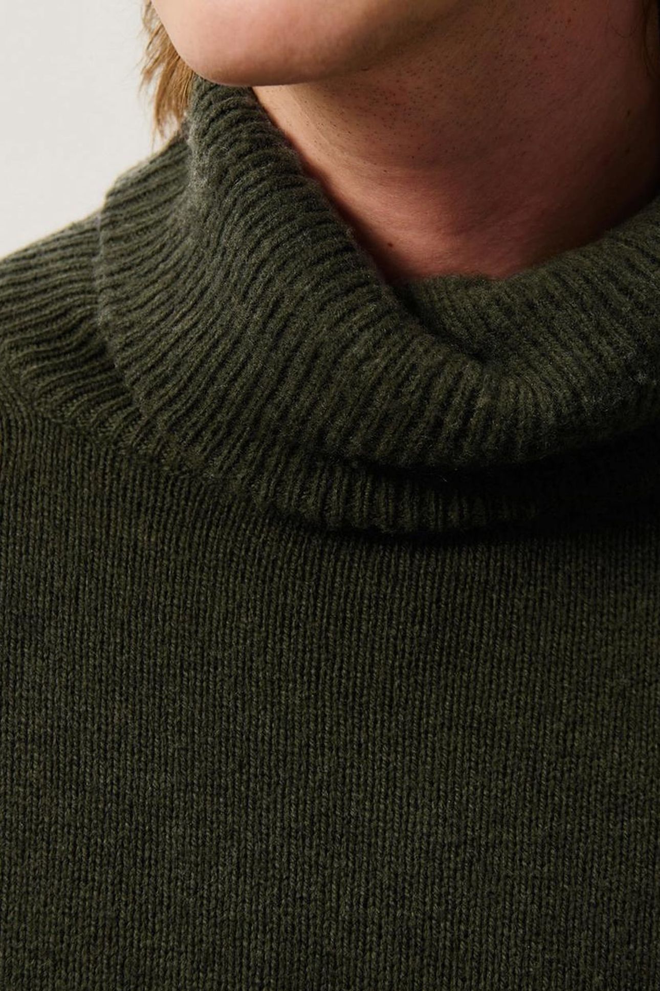 FALYDAY KNIT SWEATER ALGUE CHINE NOIR 6