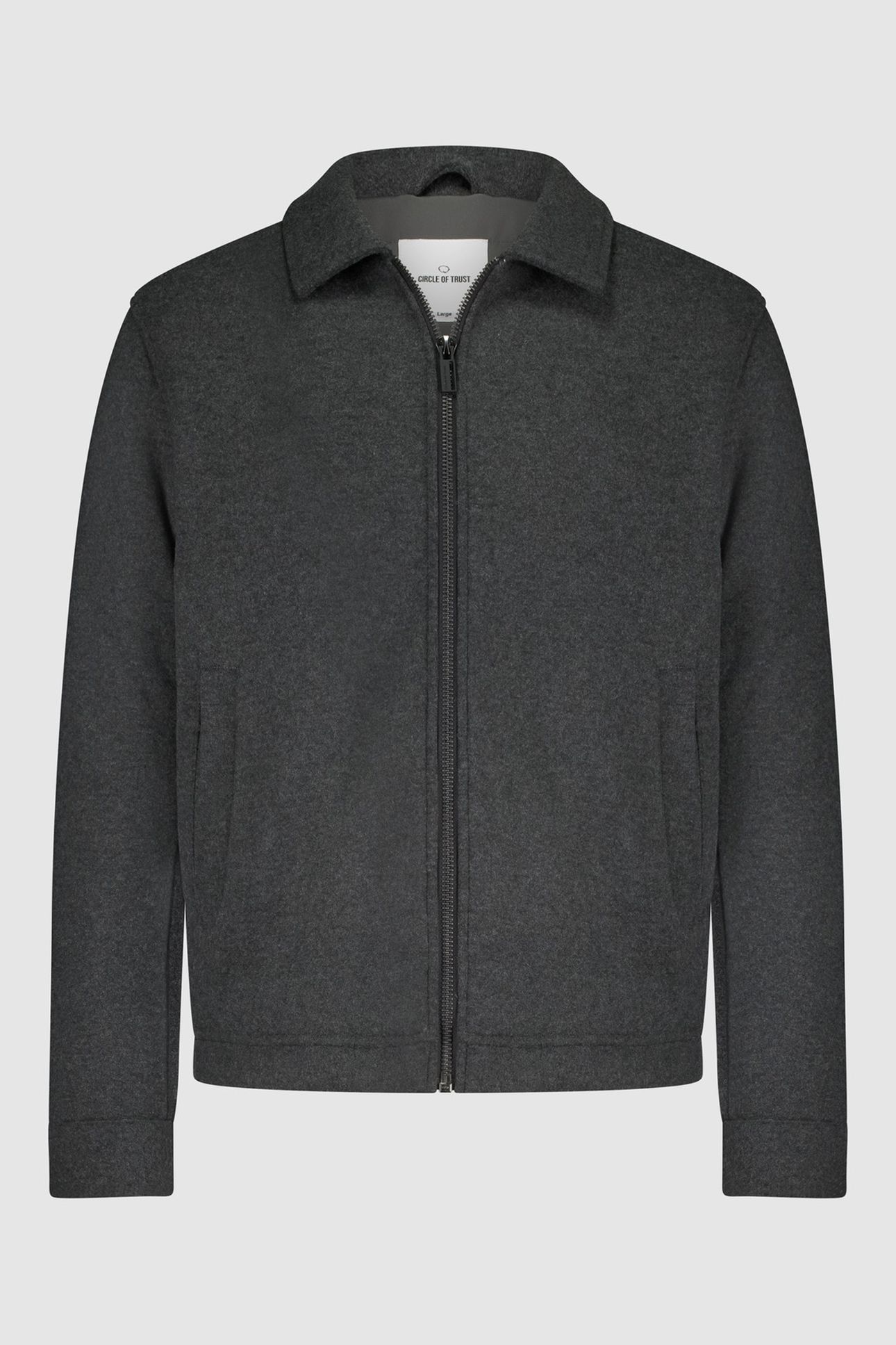 DALE JACKET GREY MELANGE 1
