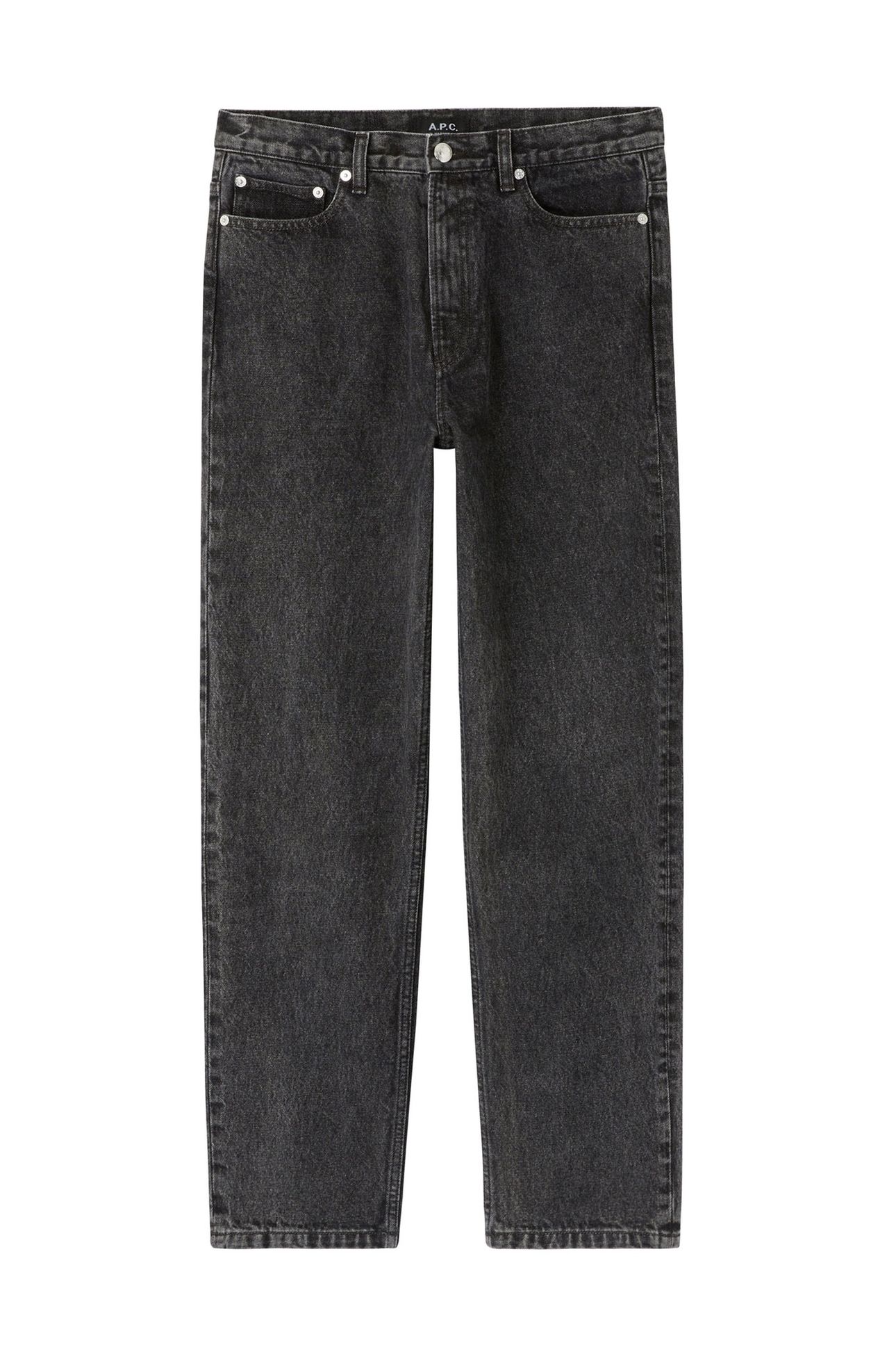 UNISEX JEANS MARTIN FAUX BLACK 1