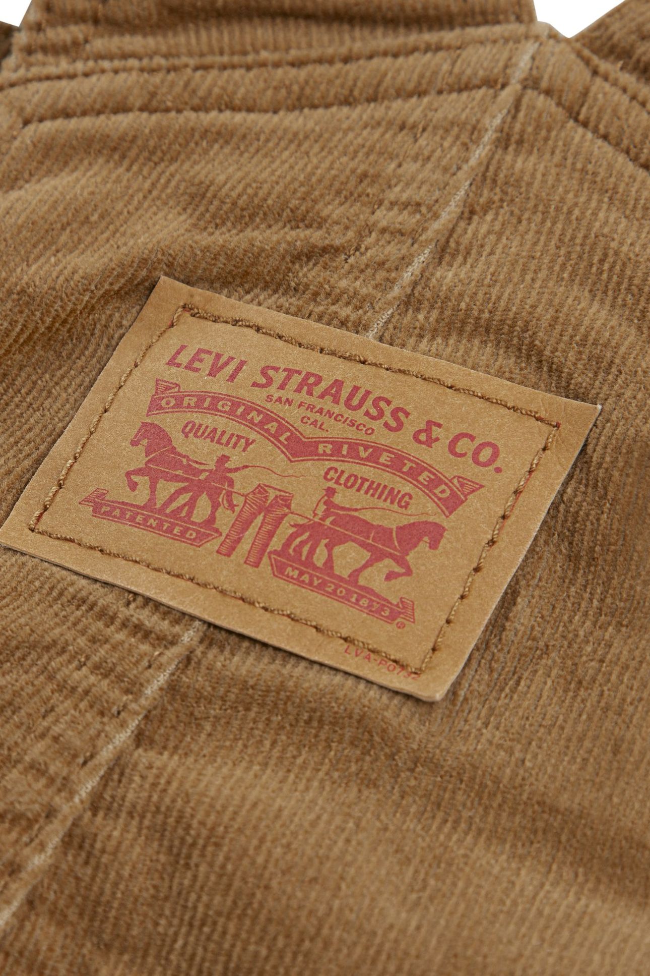 UNISEX CORDUROY OVERALL RODEO BROWN 3