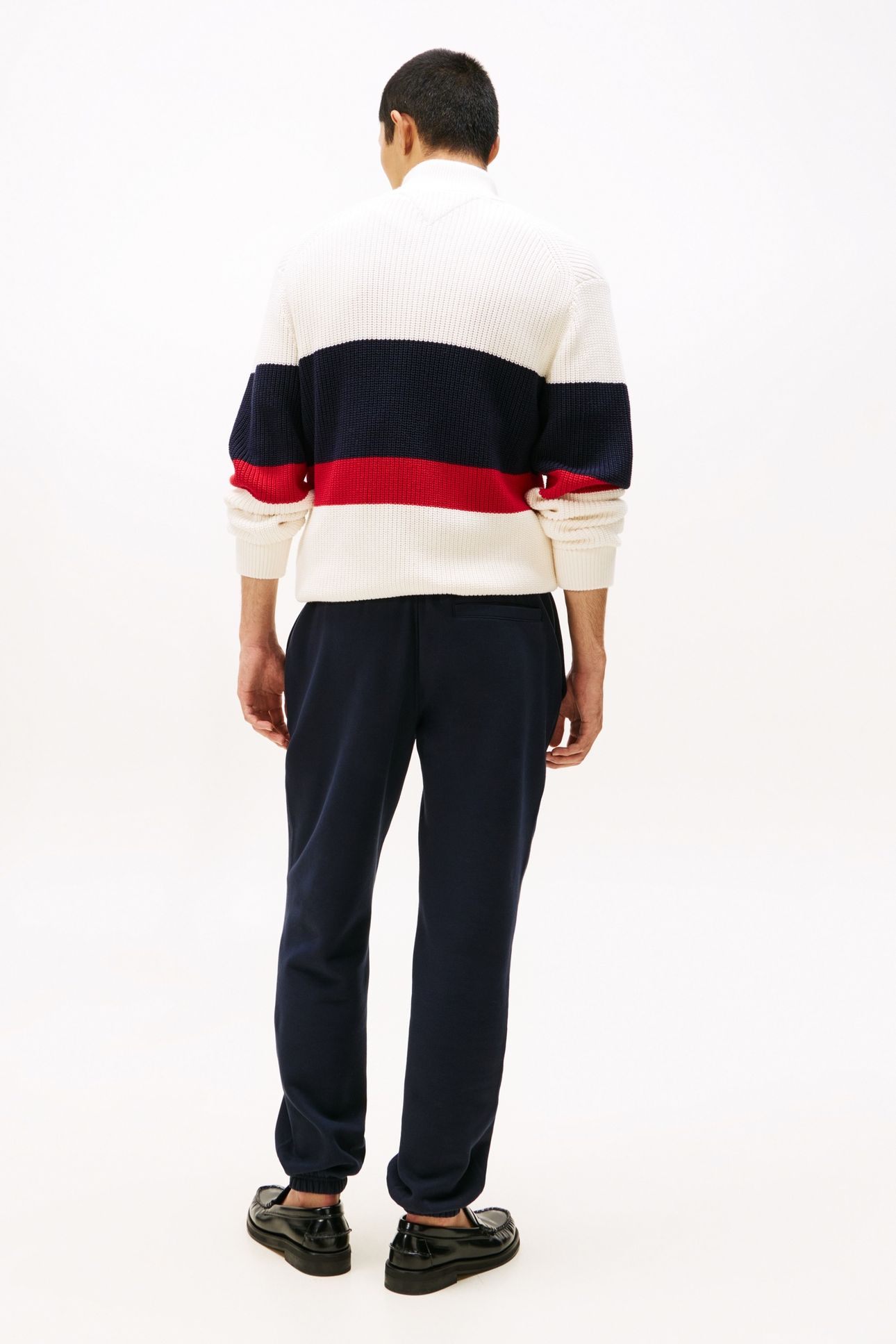 ESSENTIAL FLEECE SWEATPANTS NAVY BLUE 6