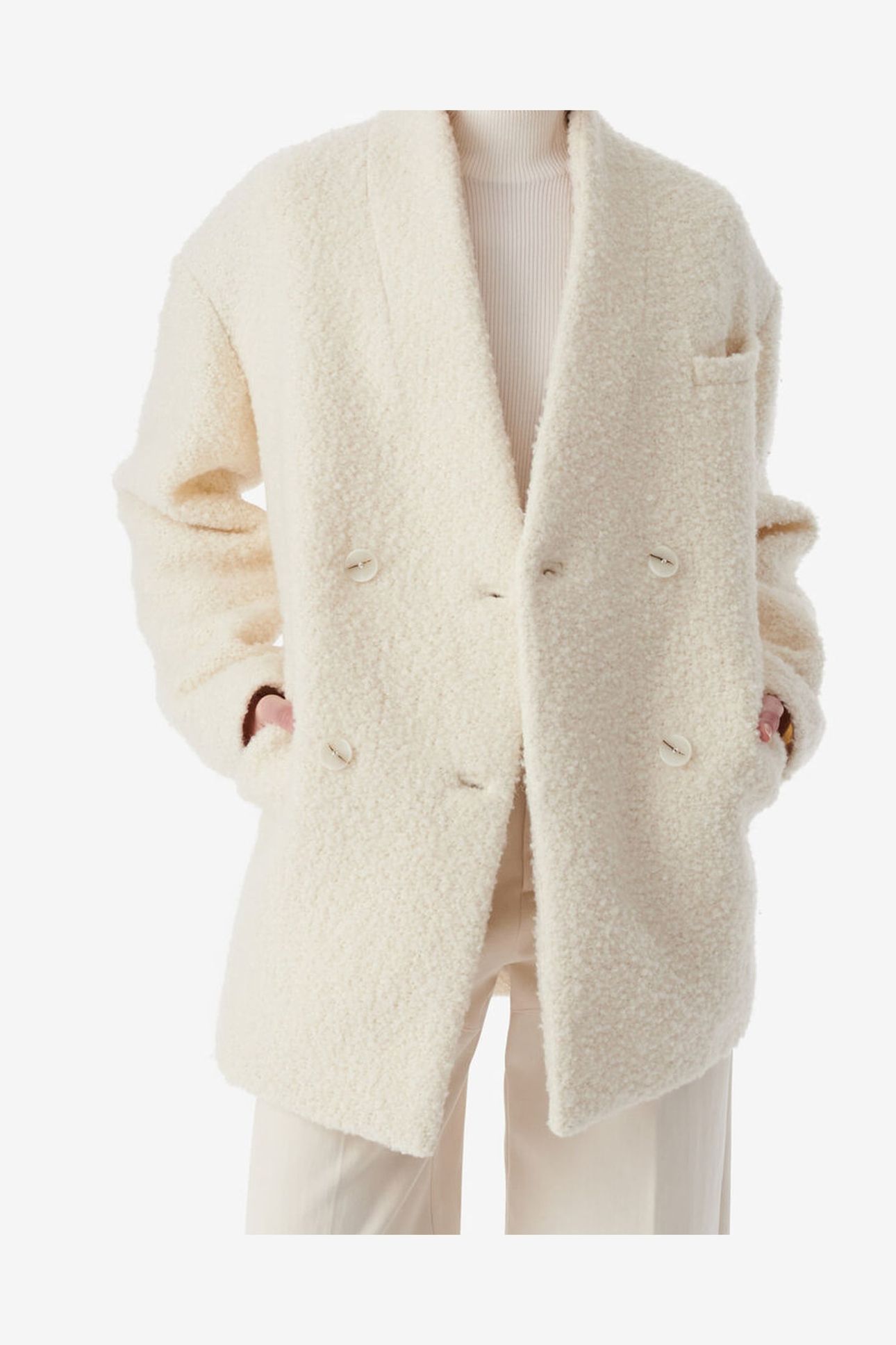 AMELINE OUTERWEAR OFF WHITE 3