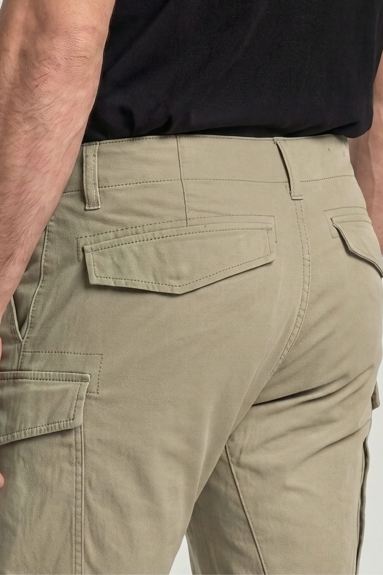 CARGO 3D REGULAR TAPERED DARK BEIGE 5