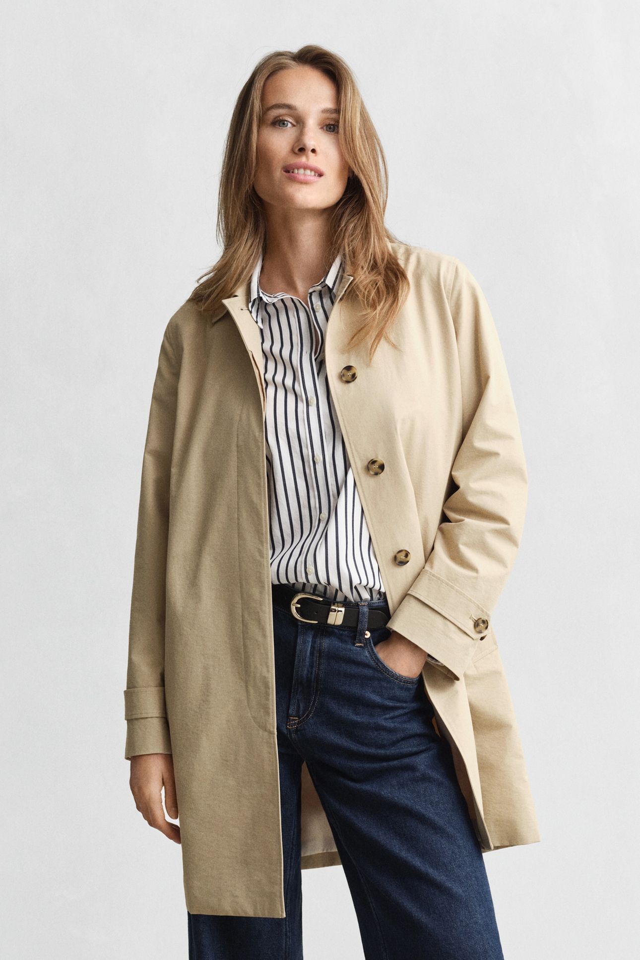 CAR COAT OAT BEIGE 1