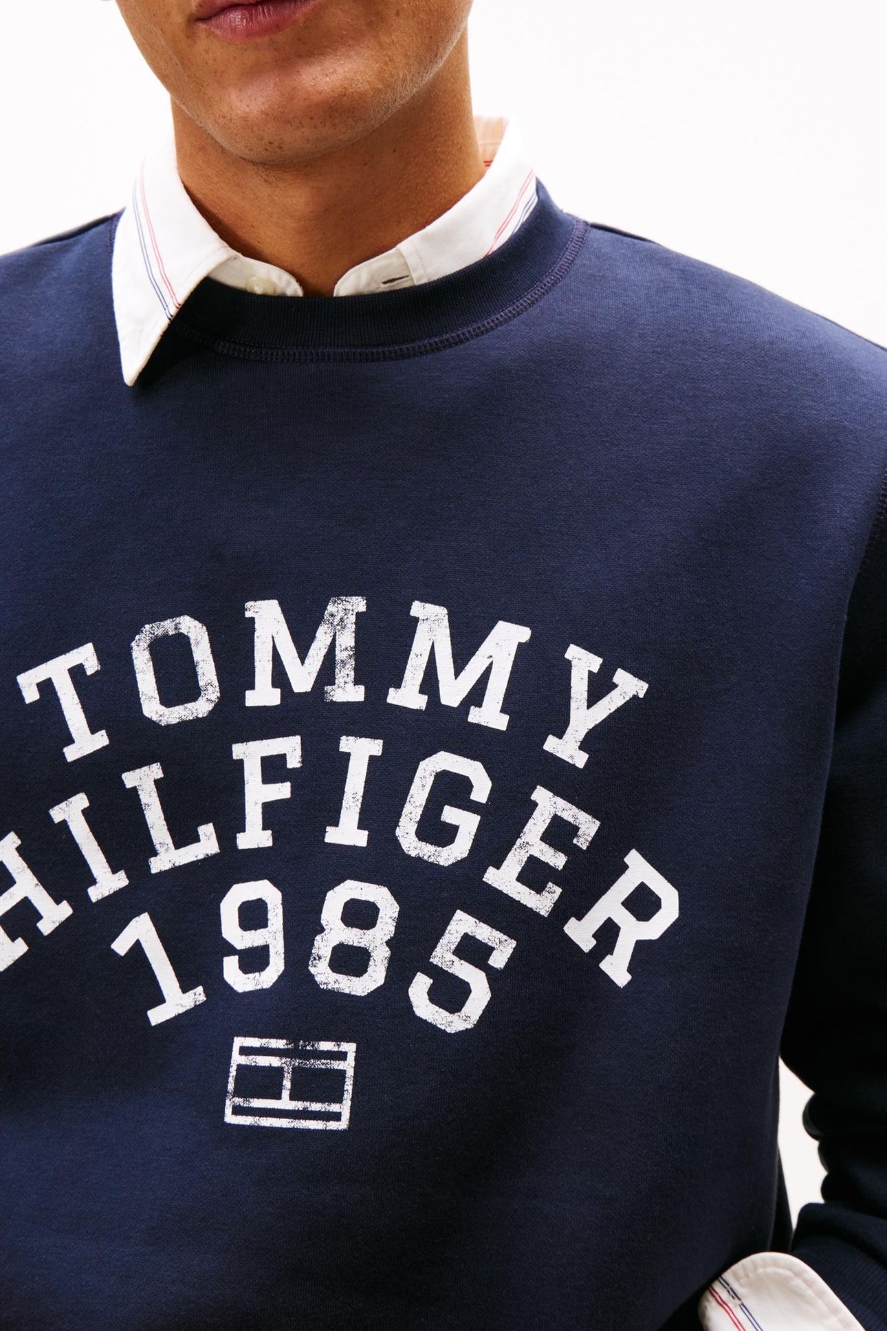 HILFIGER ARCH SWEATSHIRT DESERT SKY 5