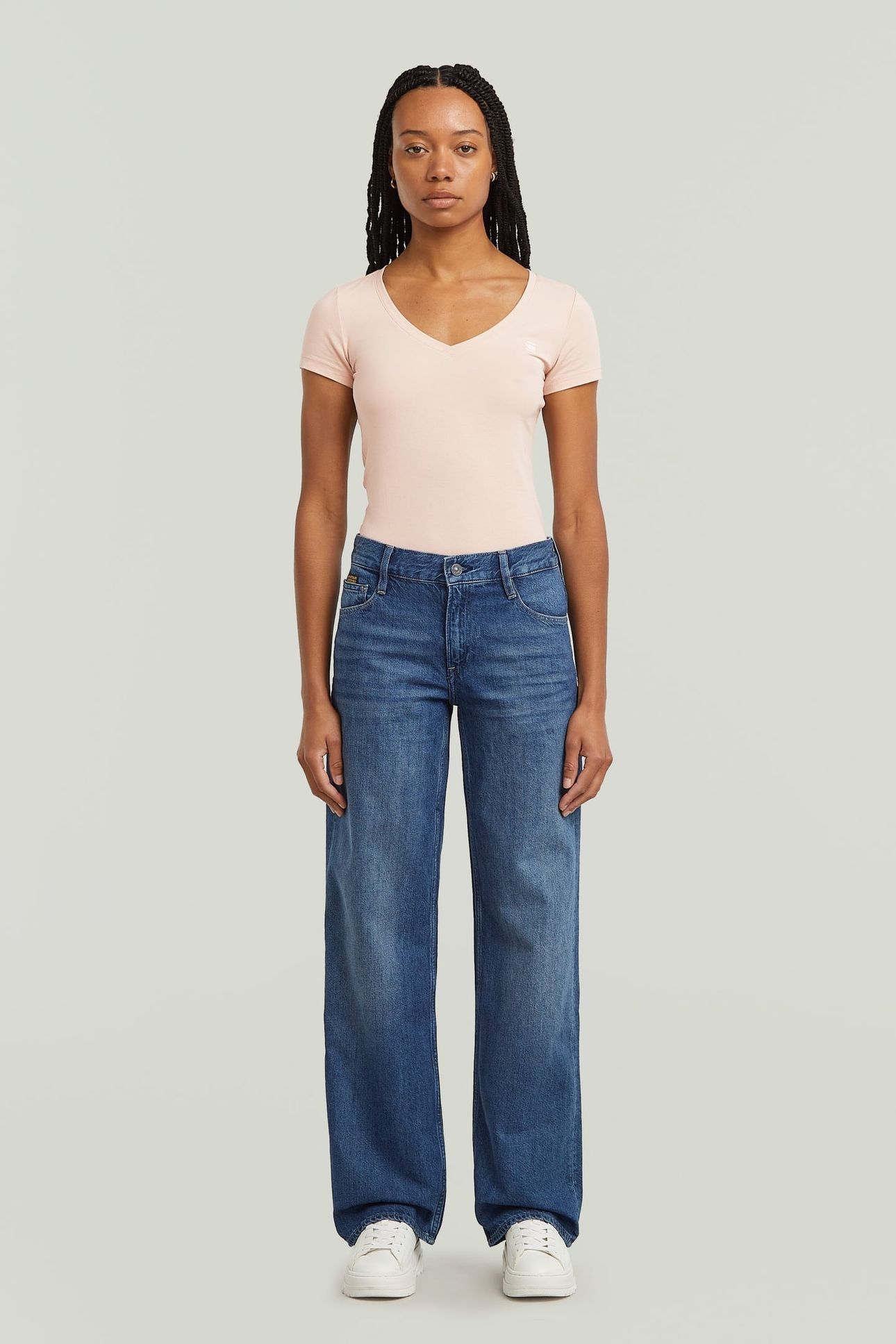 JUDEE LOOSE MEDIUM BLUE 3