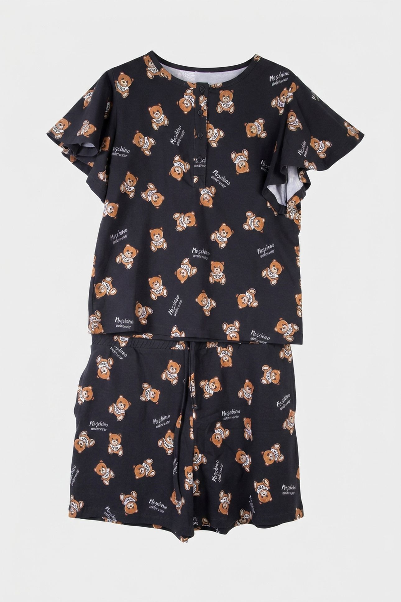 SHORT PIJAMAS BLACK 3