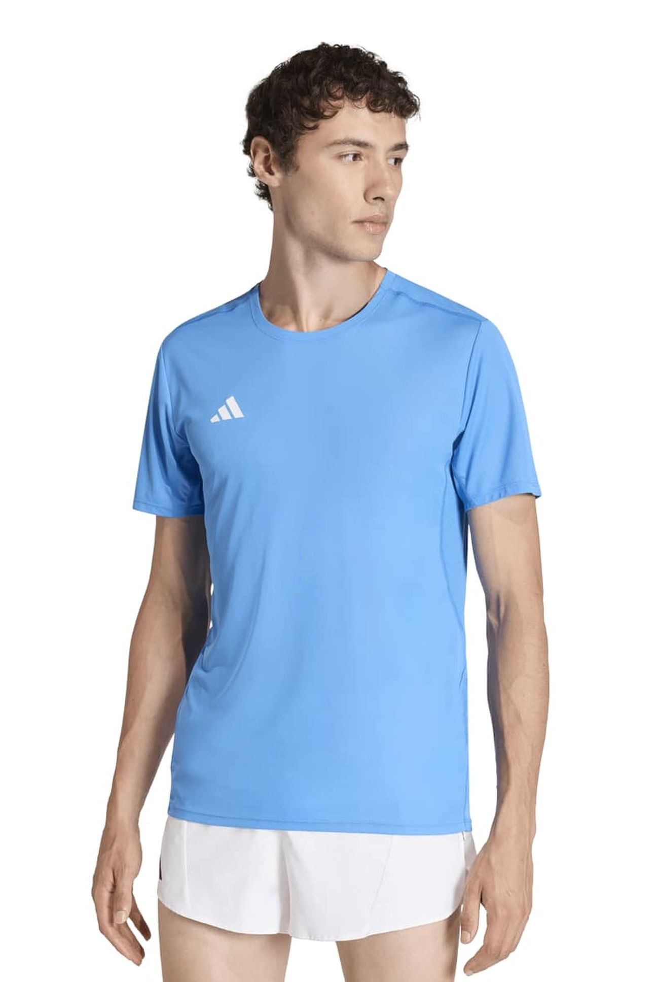 UNISEX ADIZERO TEE RAY BLUE 1