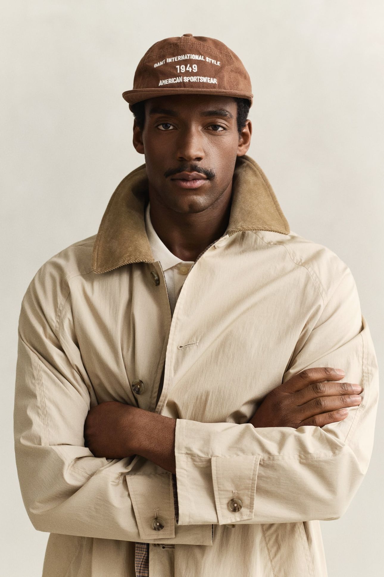 ARCHIVE CAMP CAP MAHOGANY BROWN 1