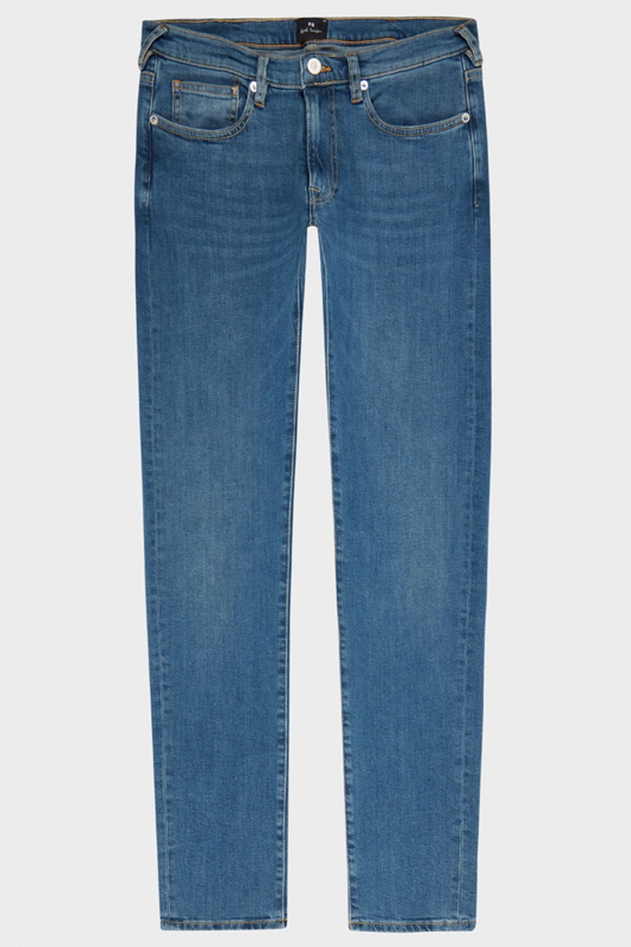 MENS SLIM FIT JEAN BLUE OVER DYED 2