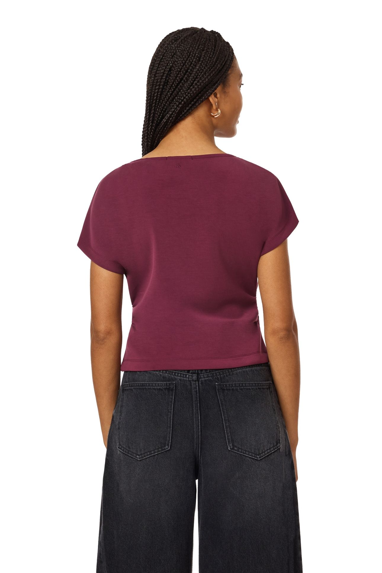 TEE WITH ROUCHED SIDE SEAM FIG 2
