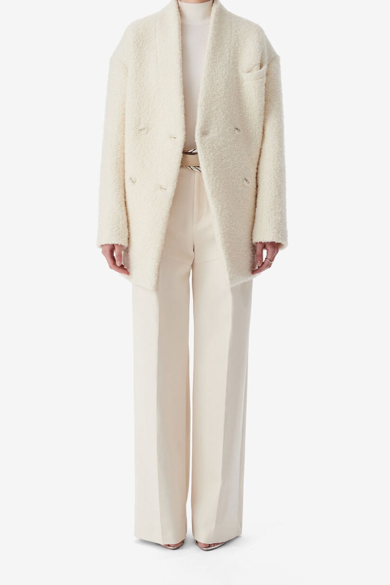 AMELINE OUTERWEAR OFF WHITE 1