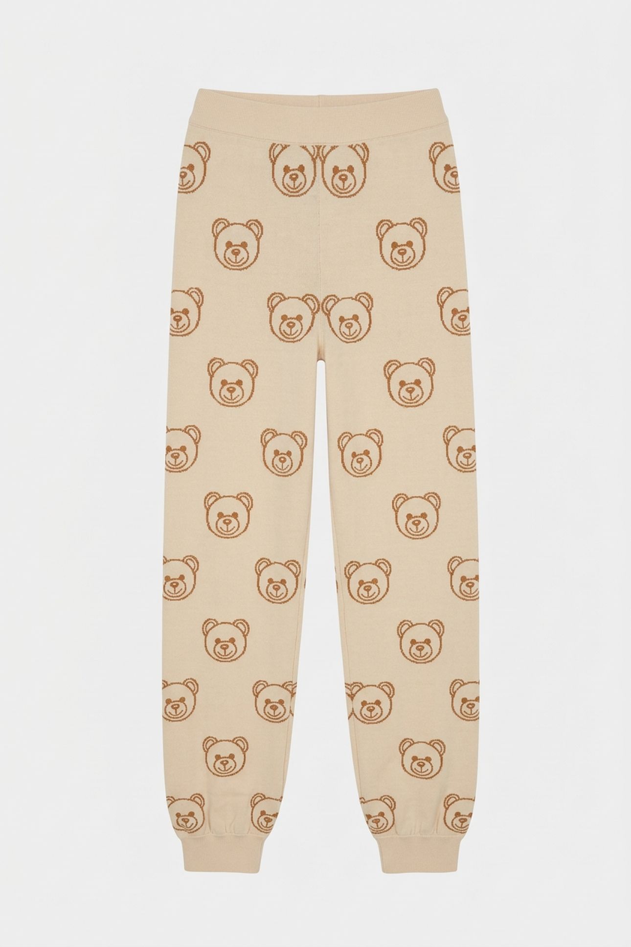 KNITTED TROUSERS WHITE 3