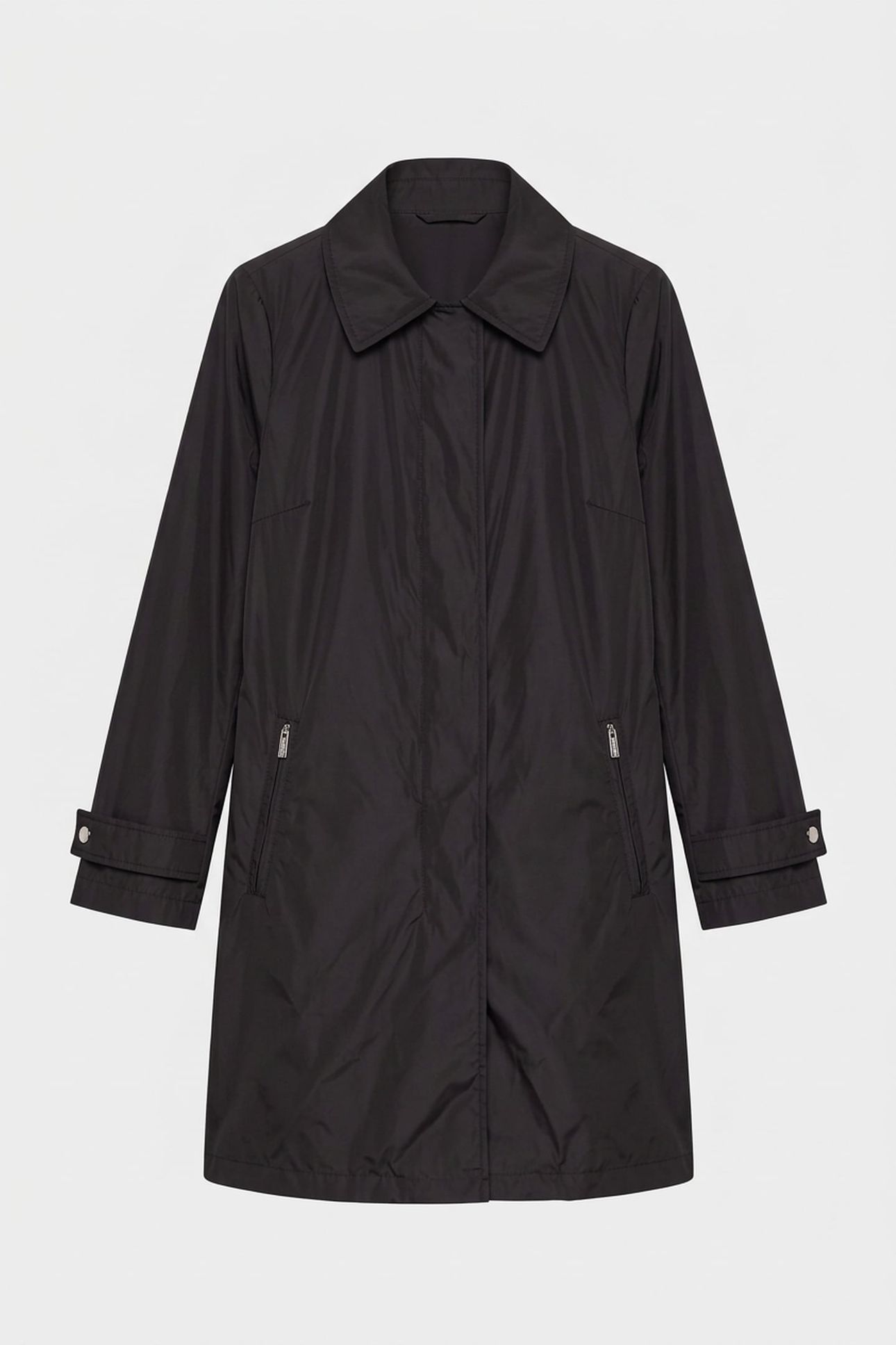 ZIP UP RAINCOAT BLACK 3