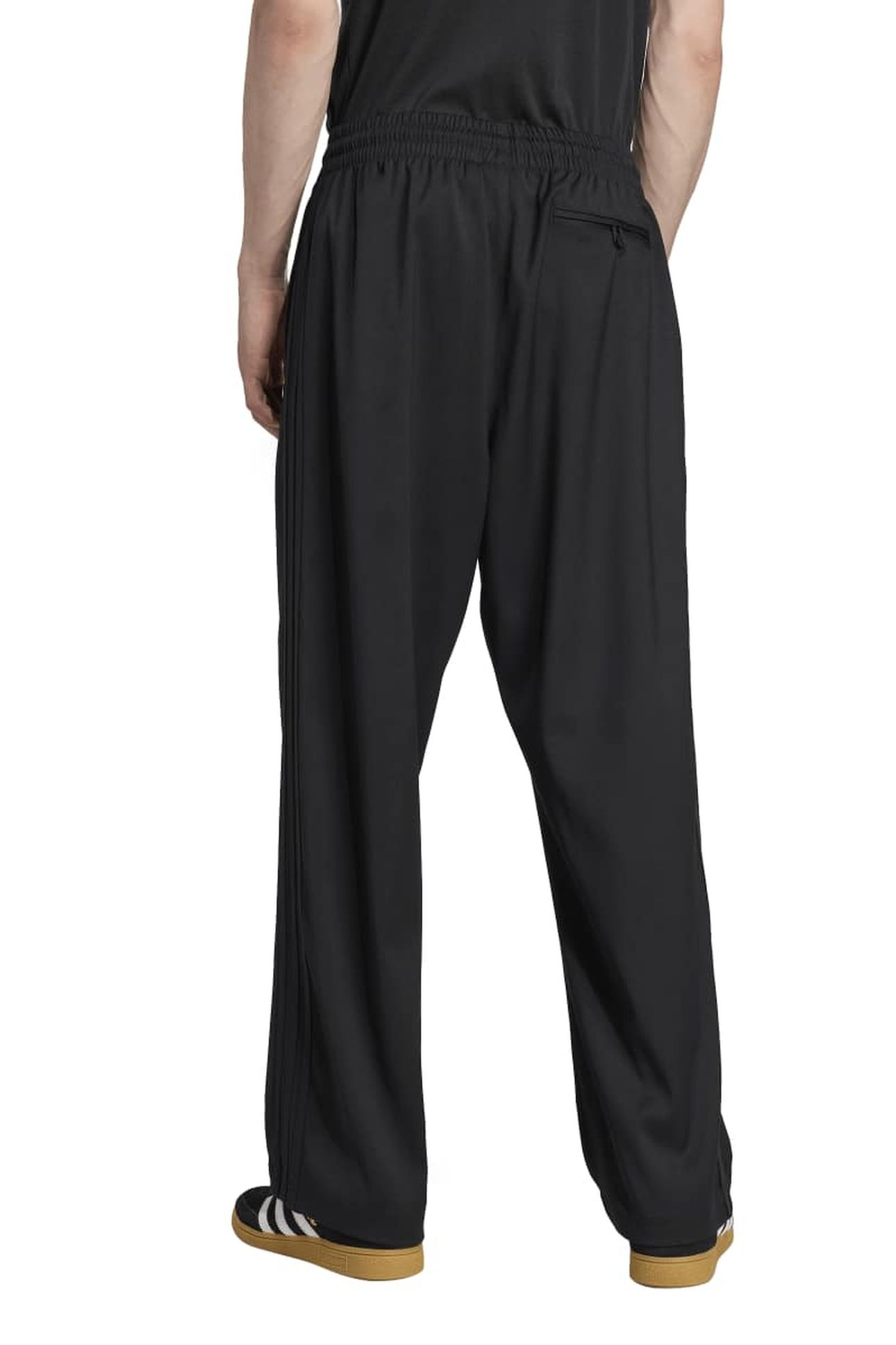UNISEX BAGGY TRACK PANTS BLACK 3