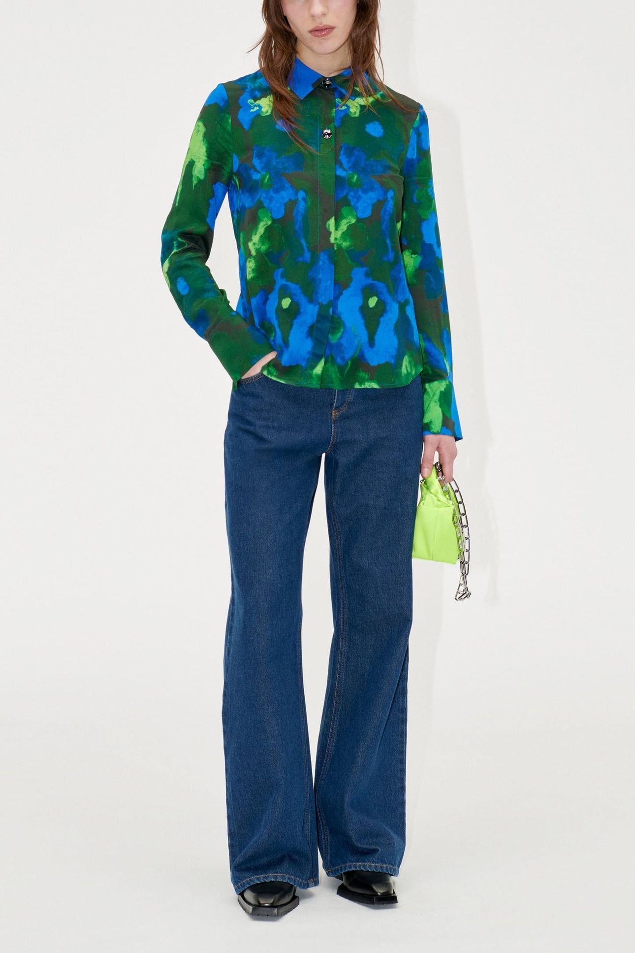 JOELLE PANTS LONG DARK BLUE 2