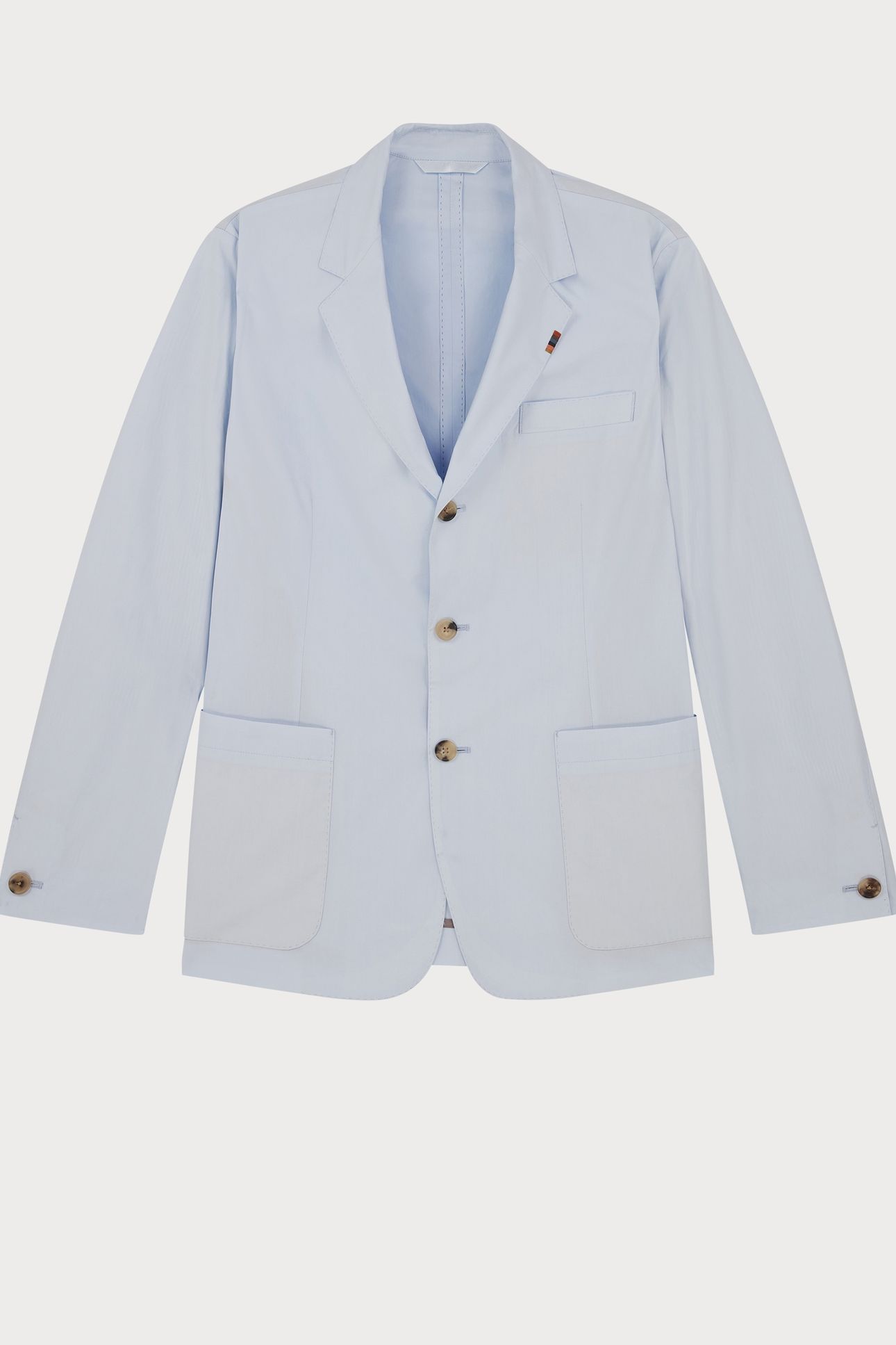 MENS 2BTN SB JACKET LIGHT BLUE 1