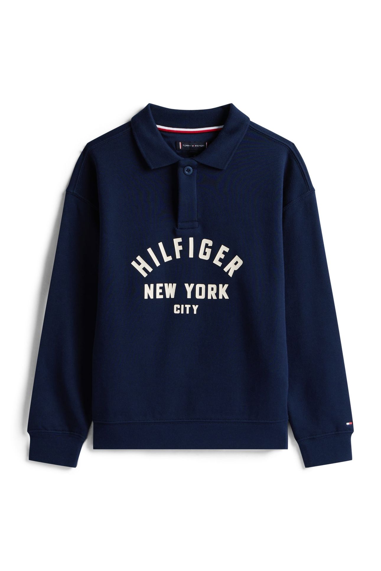 BOYS HILFIGER GRAPHIC SWEATER DARK NIGHT NAVY 4