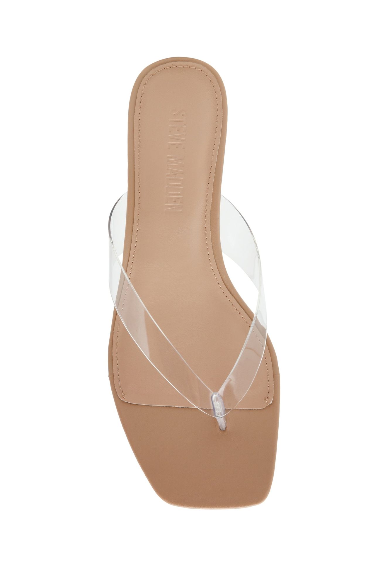 TRACIE SANDALS CLEAR NUDE 7