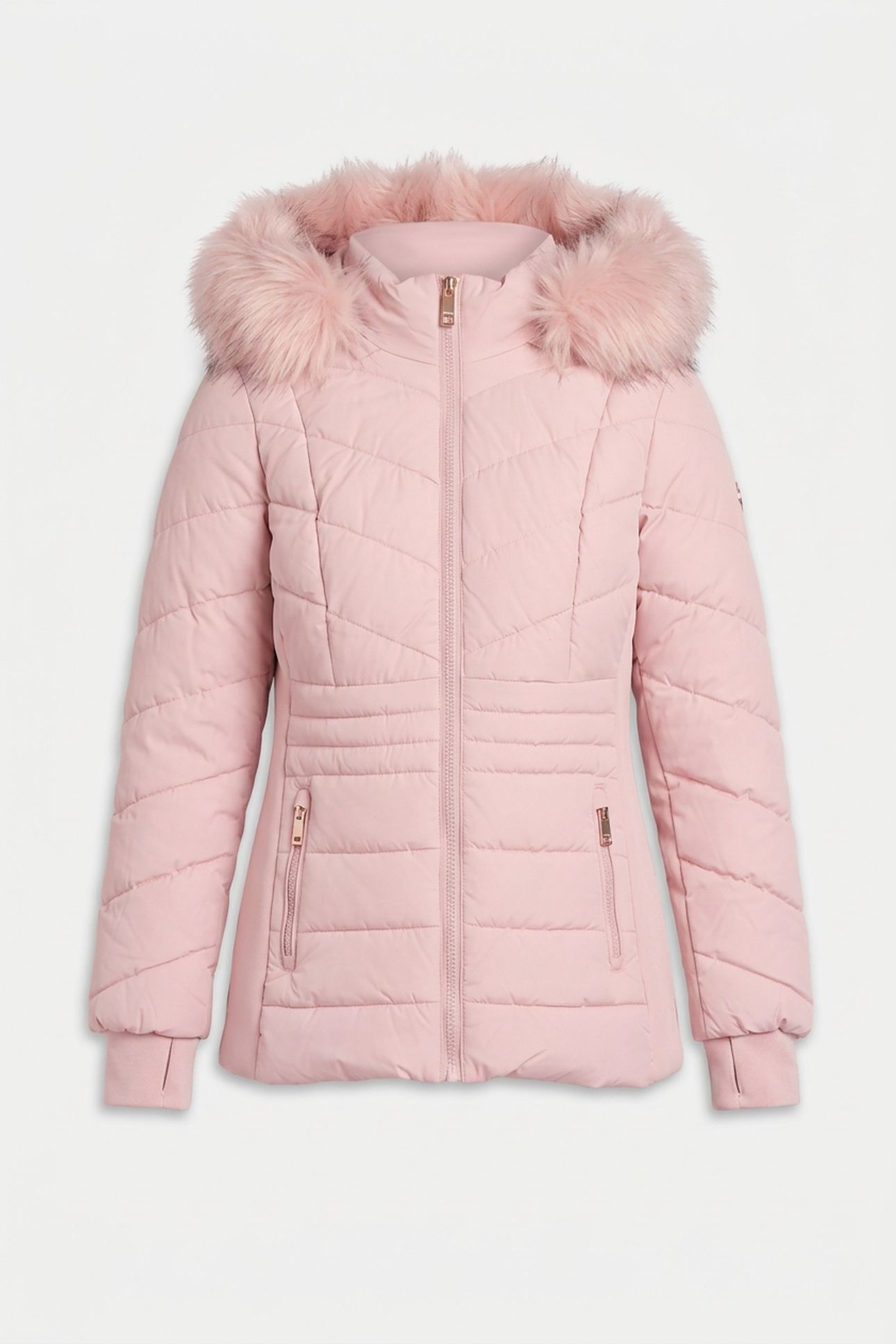 SCUBA SIDE QUILTED HW DUSTY PINK 3