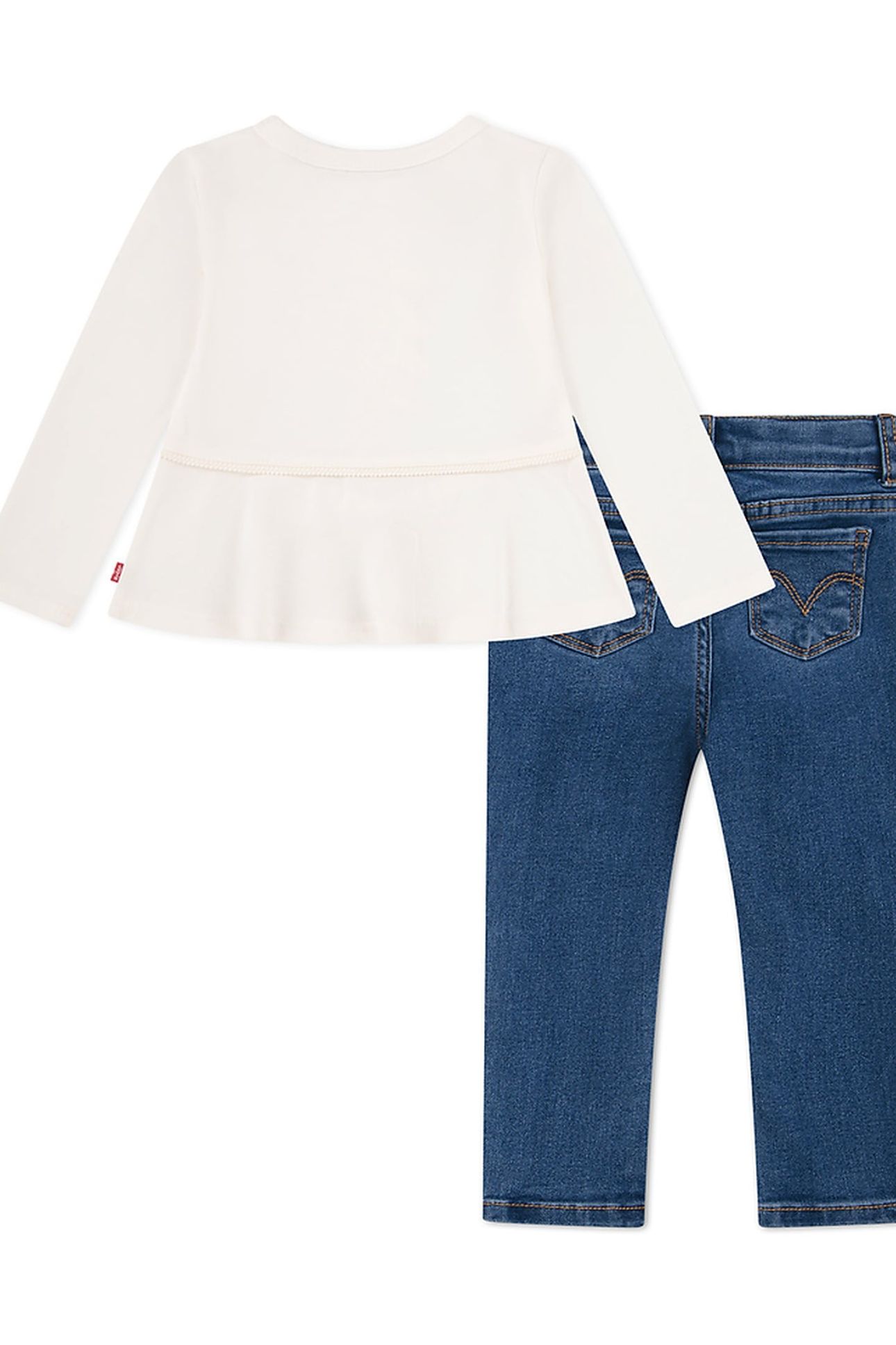 GIRLS WESTERN PEPLUM TOP & JEAN GARDENIA 2
