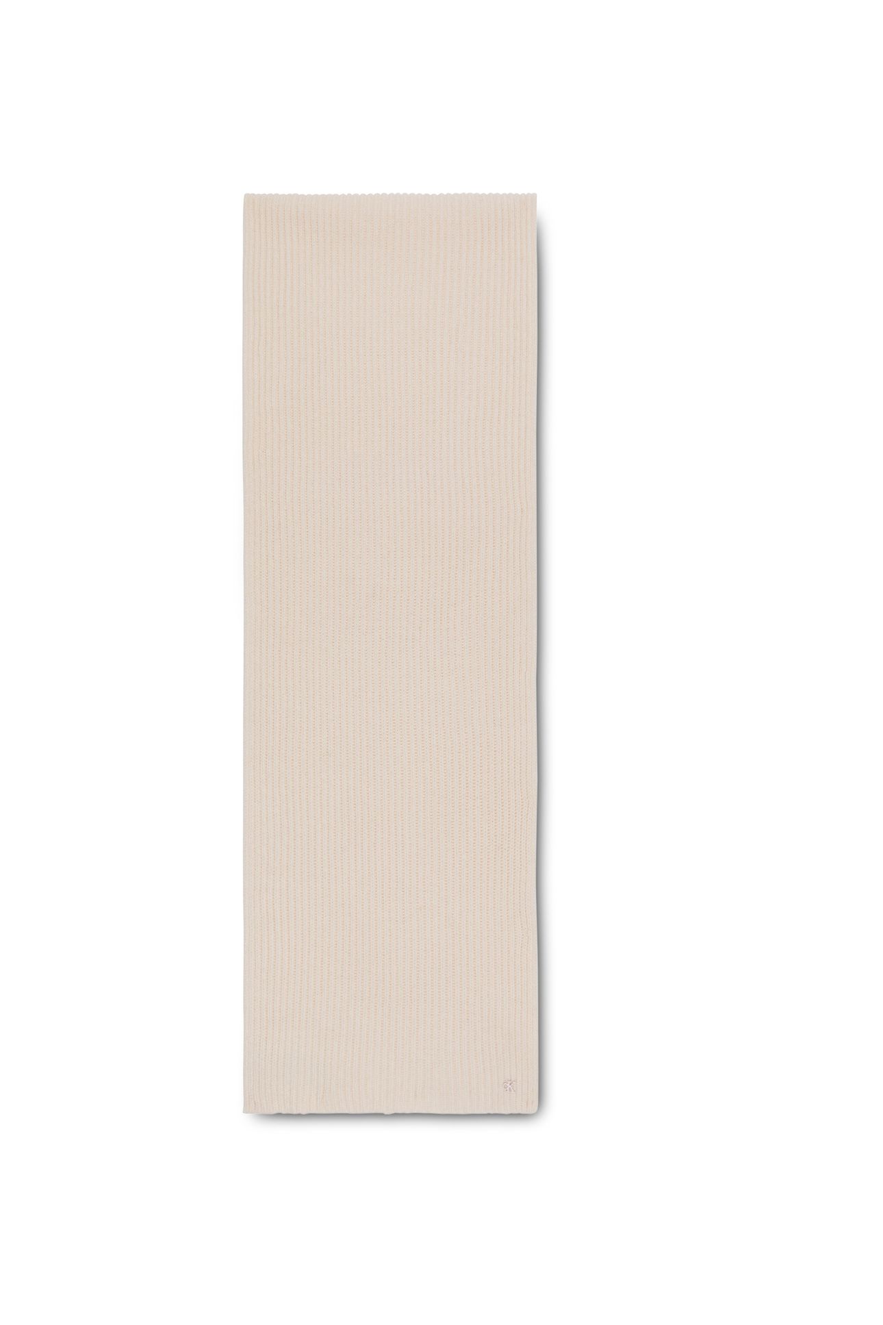 CK METAL WOOL RIB SCARF TENDER BLUSH 1