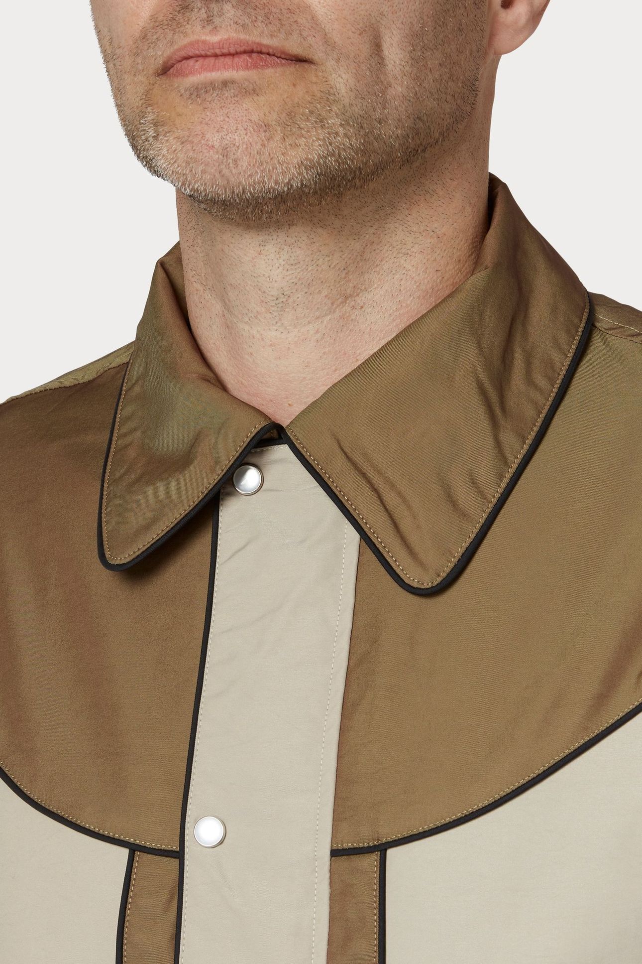 MENS BOMBER JACKET MEDIUM BEIGE 4