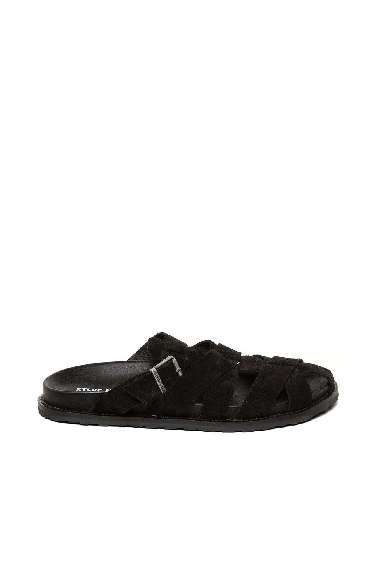 MARLON SANDALS BLACK SUEDE 1