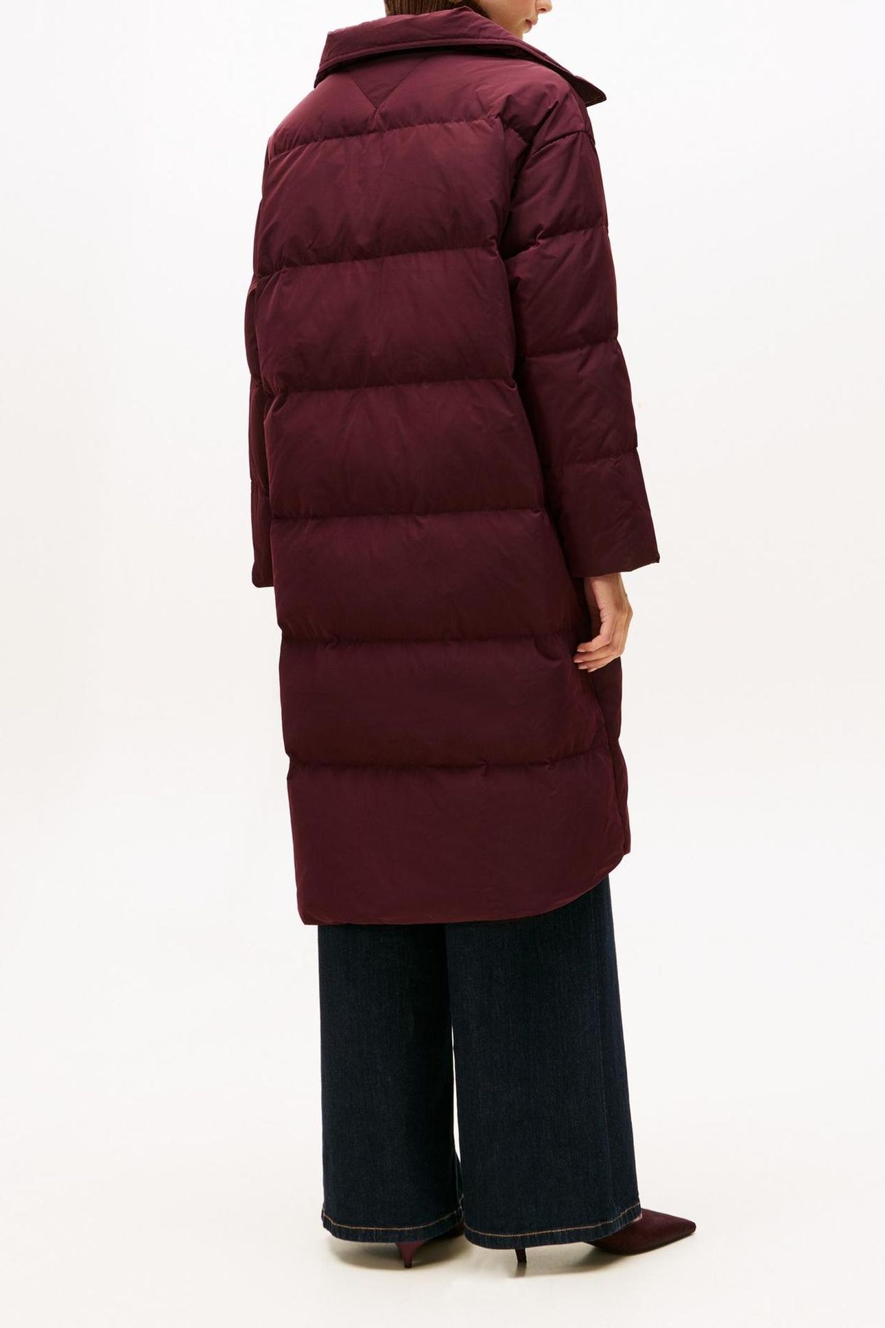 CREST MW DOWN REG COAT DEEP BURGUNDY 2
