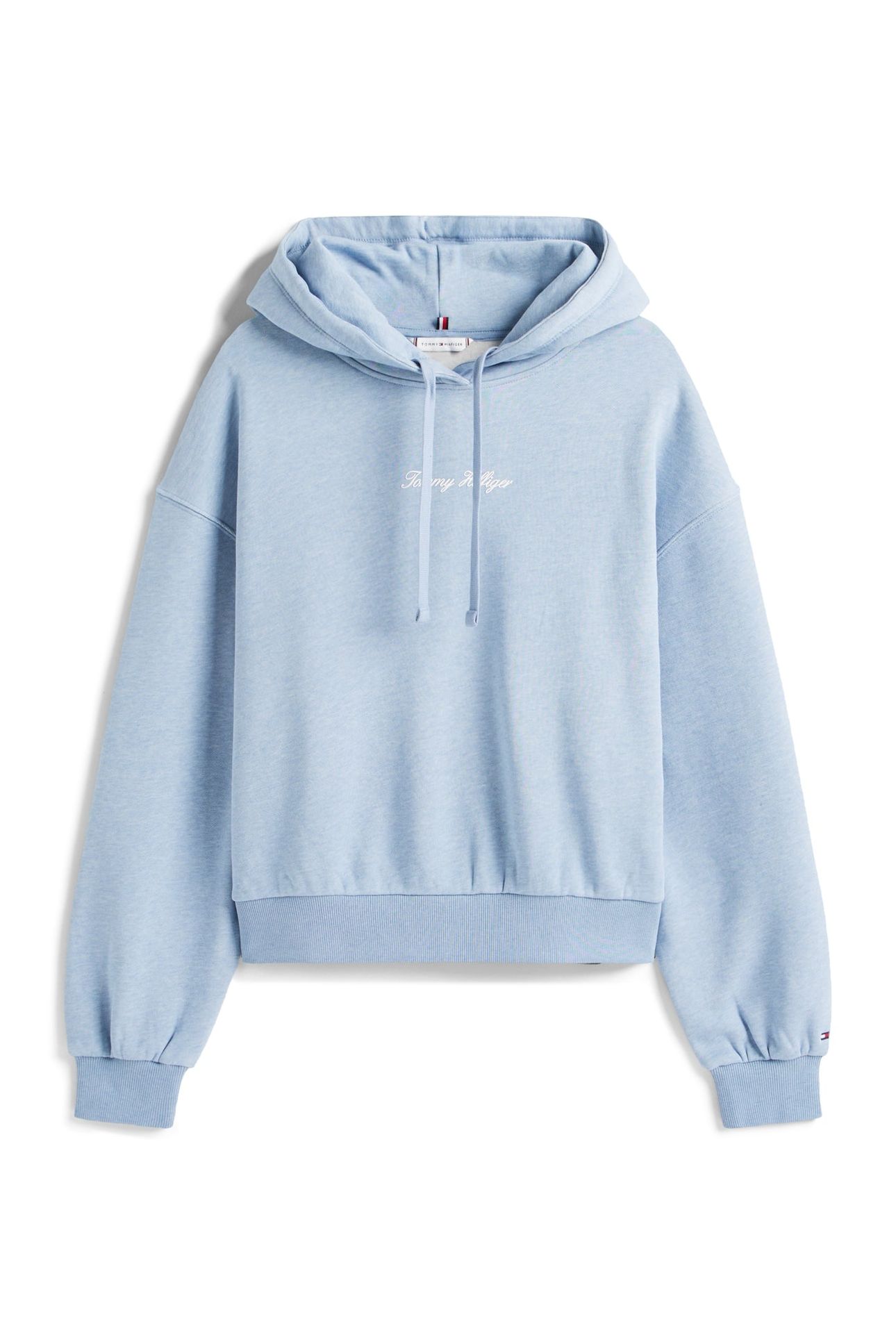 CLASSIC SCRIPT FLEECE BRISK BLUE HEATHER 4