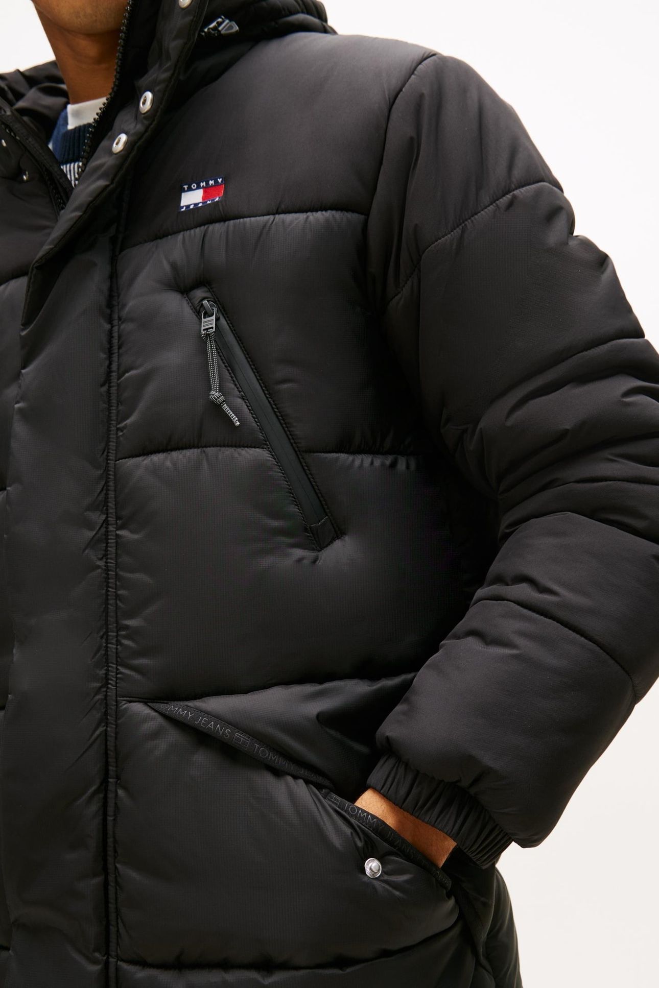 TJM FABRIC MIX PADDED BLACK 4