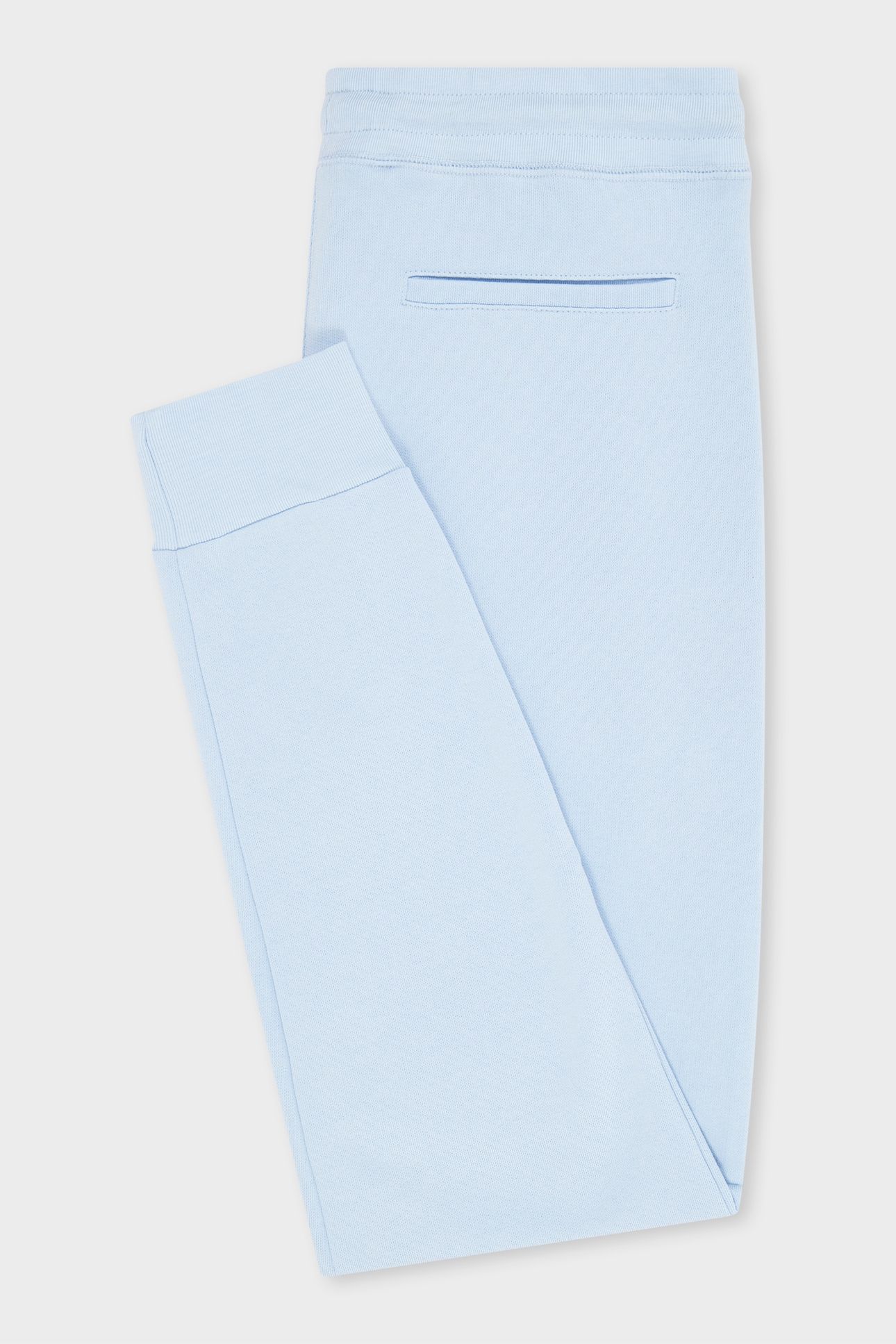 MENS SLIM FIT JOGGER ZEBRA LIGHT BLUE 5