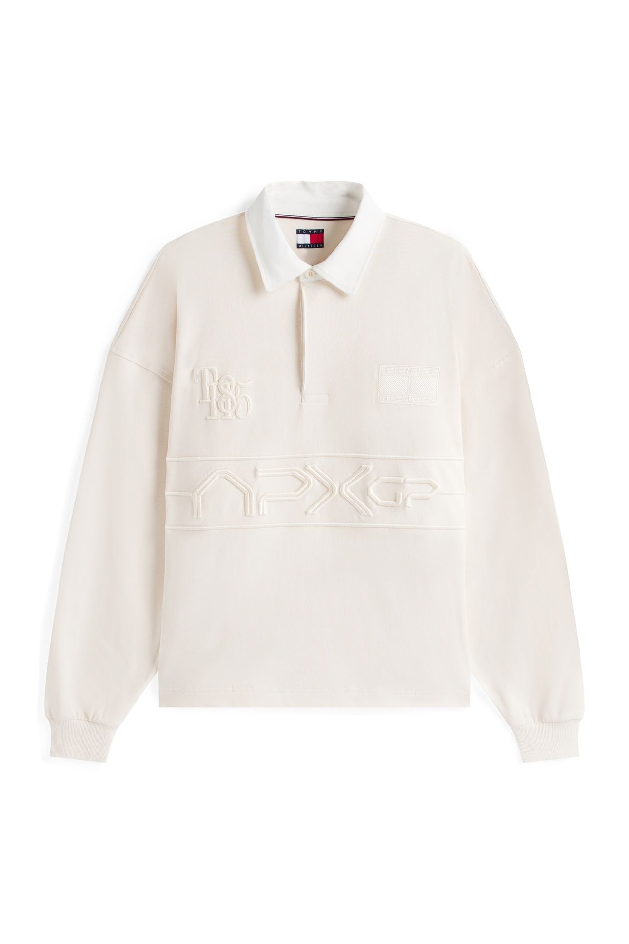 F1 MOVIE RUGBY SHIRT IVORY PETAL/ECRU 4