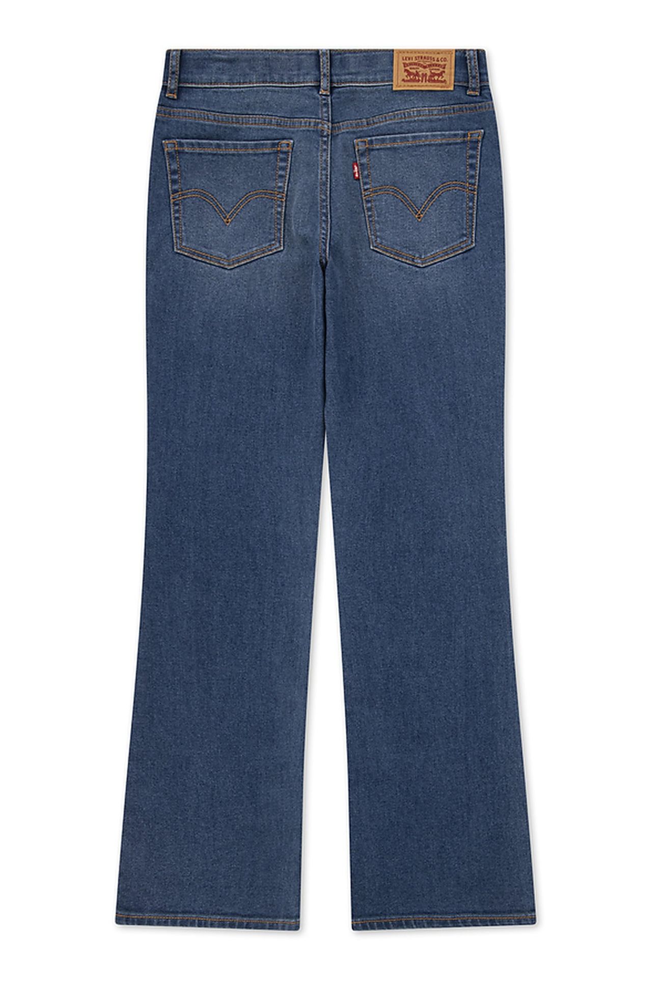 GIRLS 726 HIGH RISE FLARE JEAN DOUBLE TALK 2