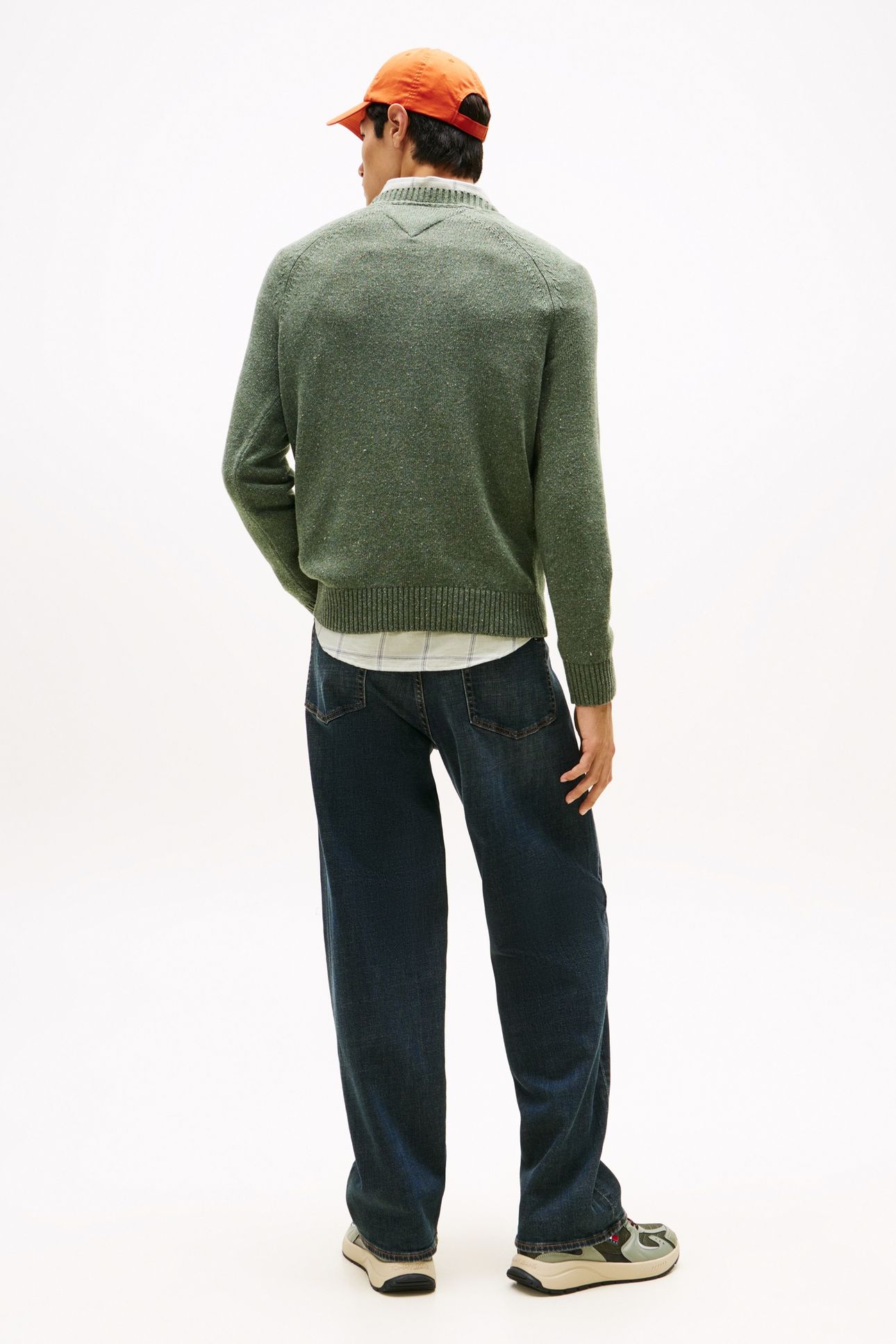 TJM SLIM LINEAR RAGLAN PEWTER GREEN 2