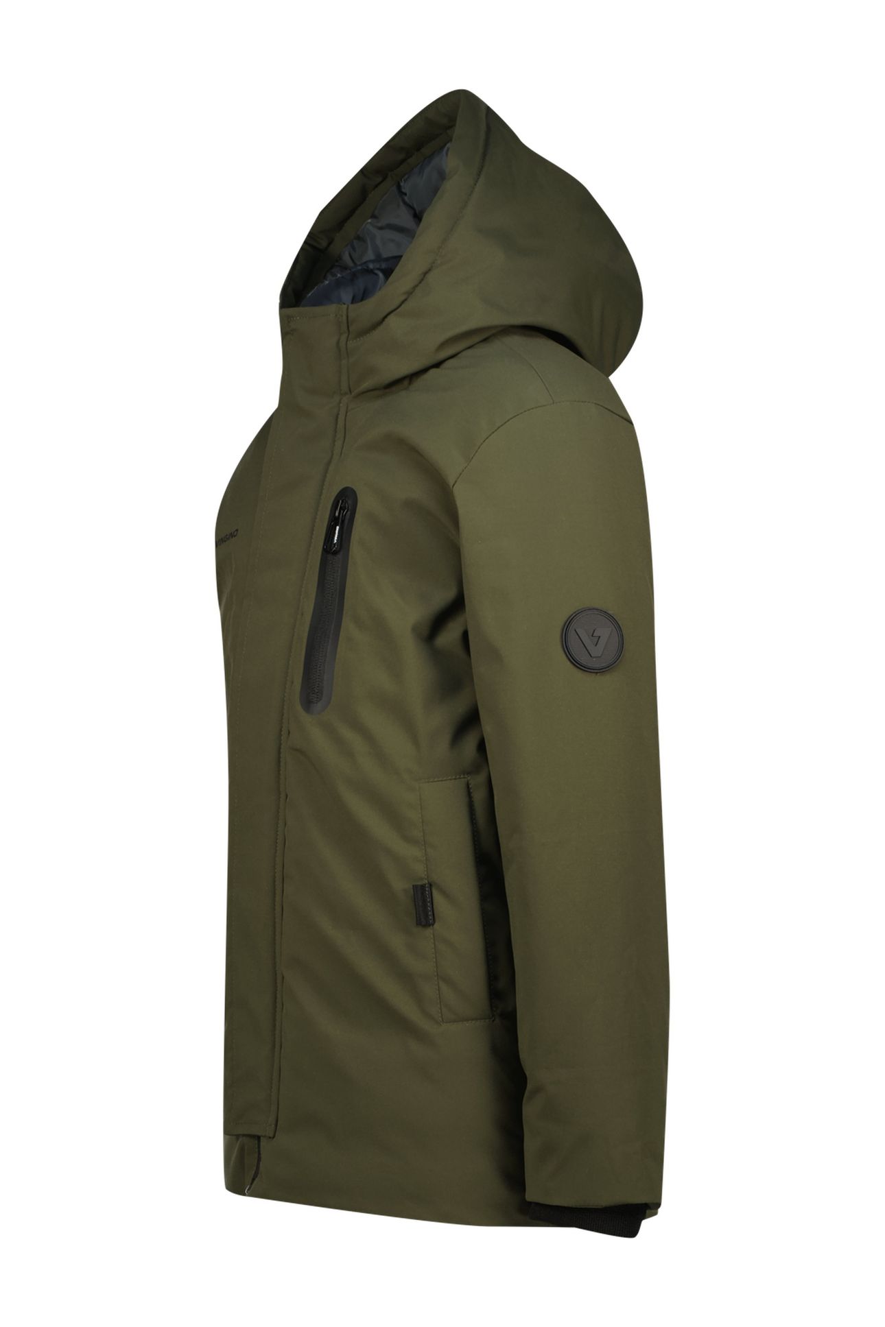 BOYS TELDO JACKET OUTDOOR DARK ARMY GREEN 6