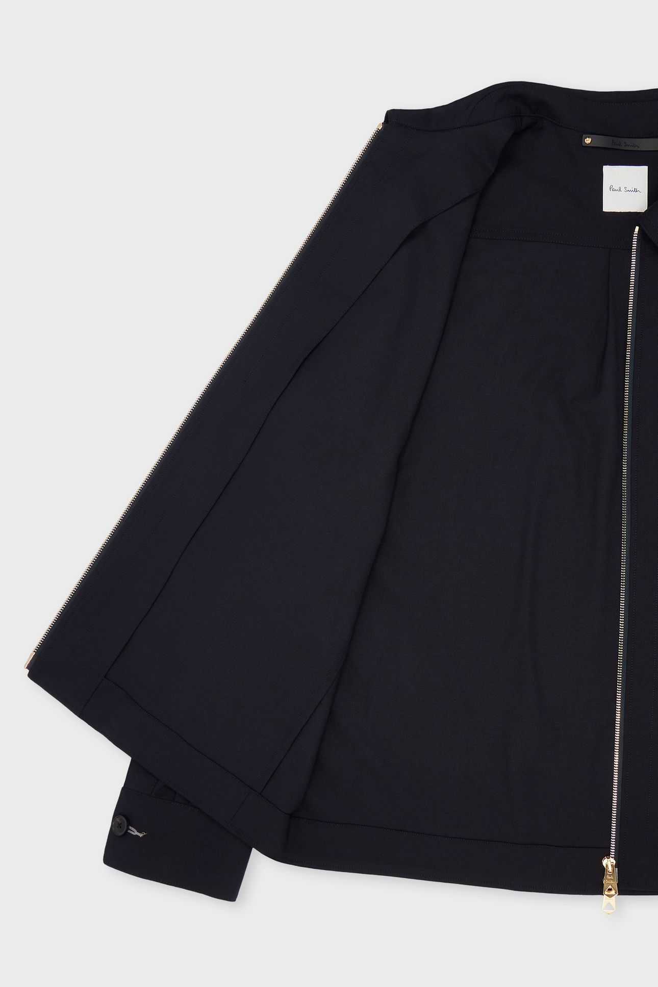 MENS ZIP SHIRT JACKET VERY DARK NAVY 9