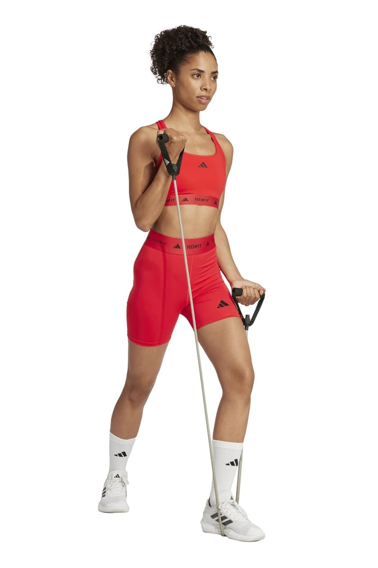 TECHFIT SHORT LEGGINGS PURE RUBY 7