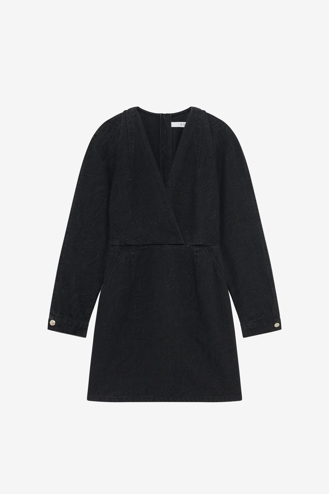 DORA DRESS BLACK / STRASS 4