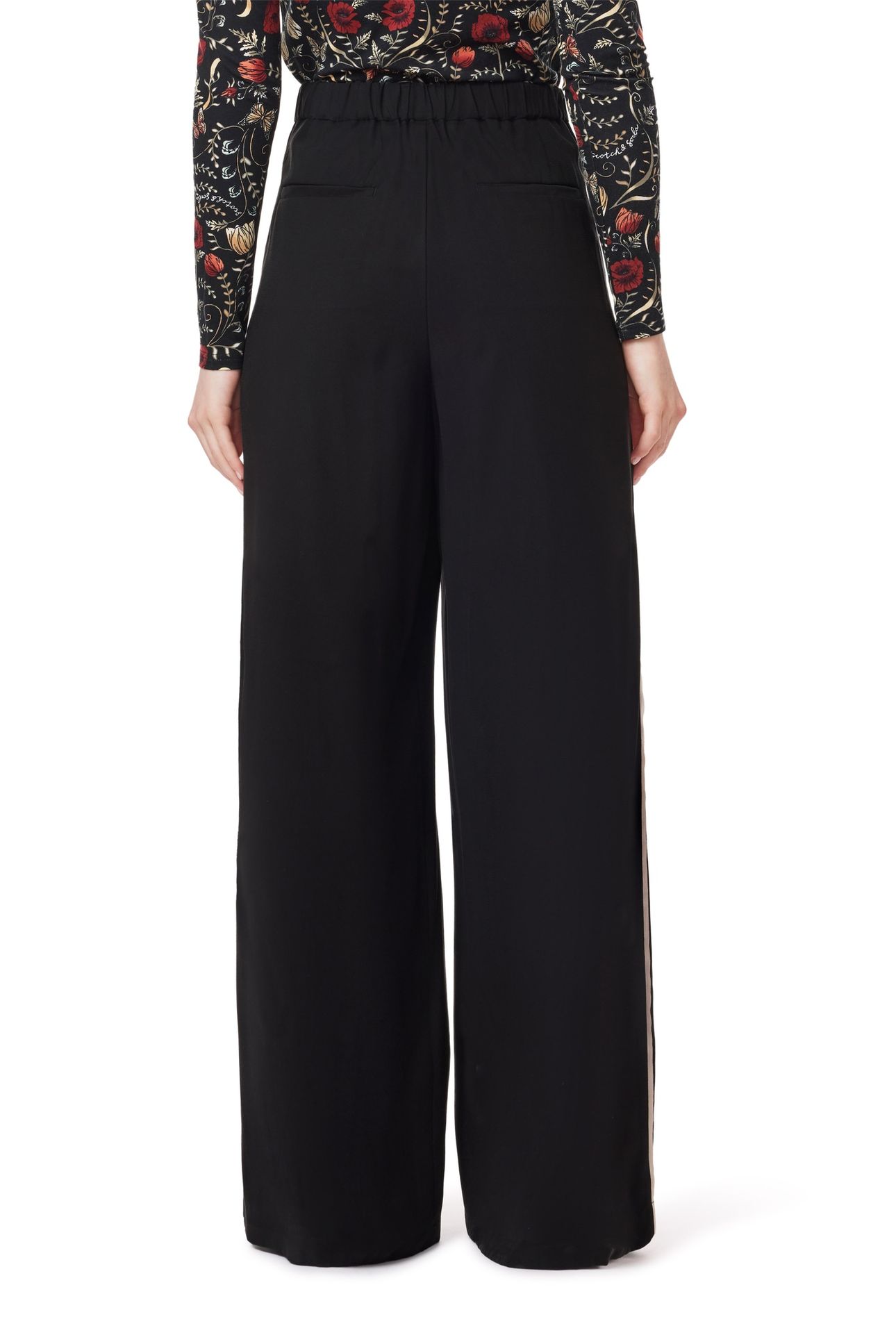 WIDE LAG PANT WITH TIE SCARAB 2
