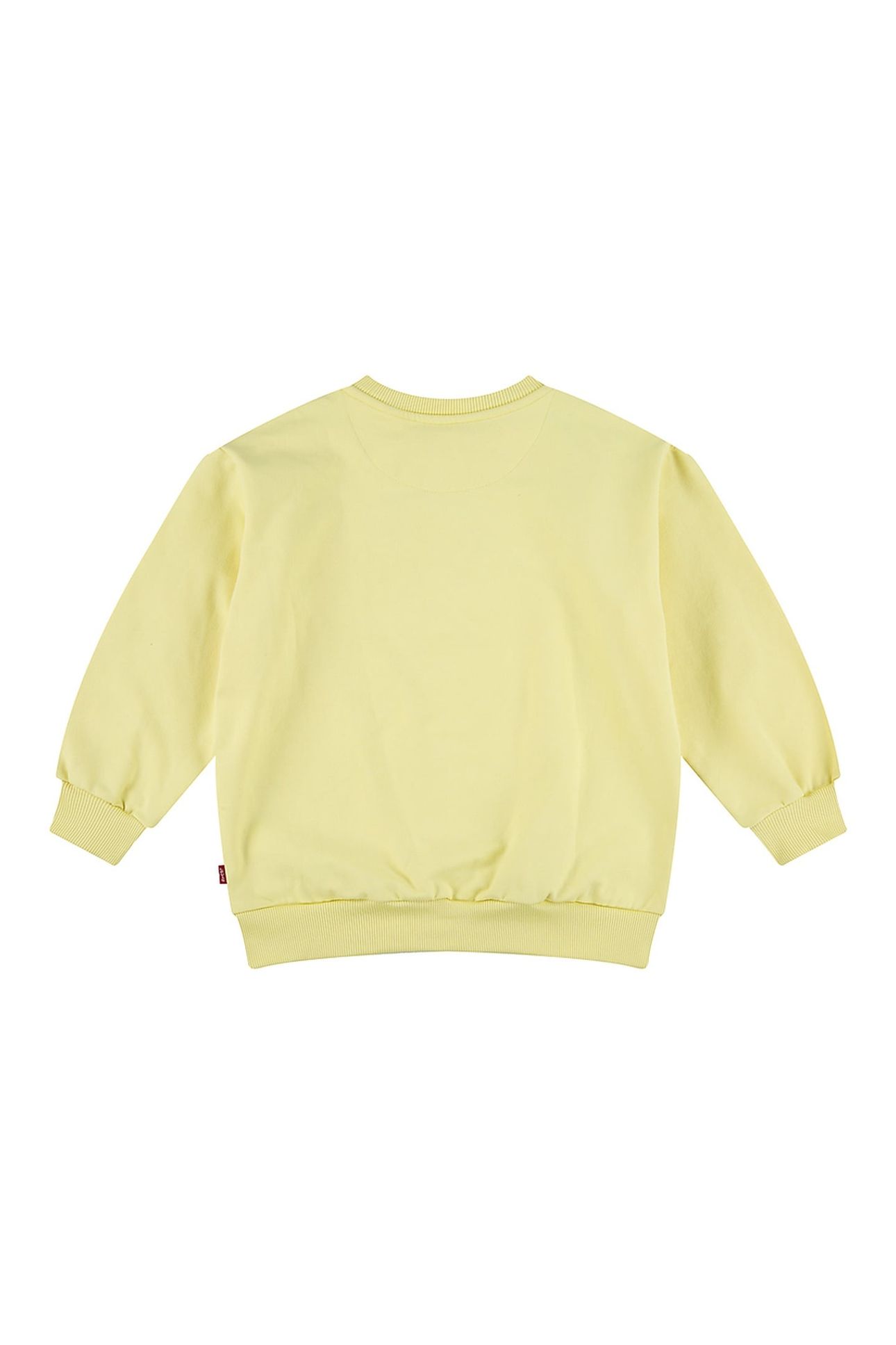 GIRLS OVERSIZED CREW SWEATSHIRT LIMA BEAN 2