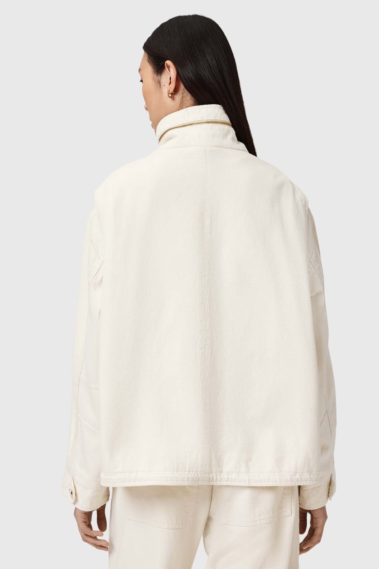 CLAY DENIM JACKET ECRU WHITE 3