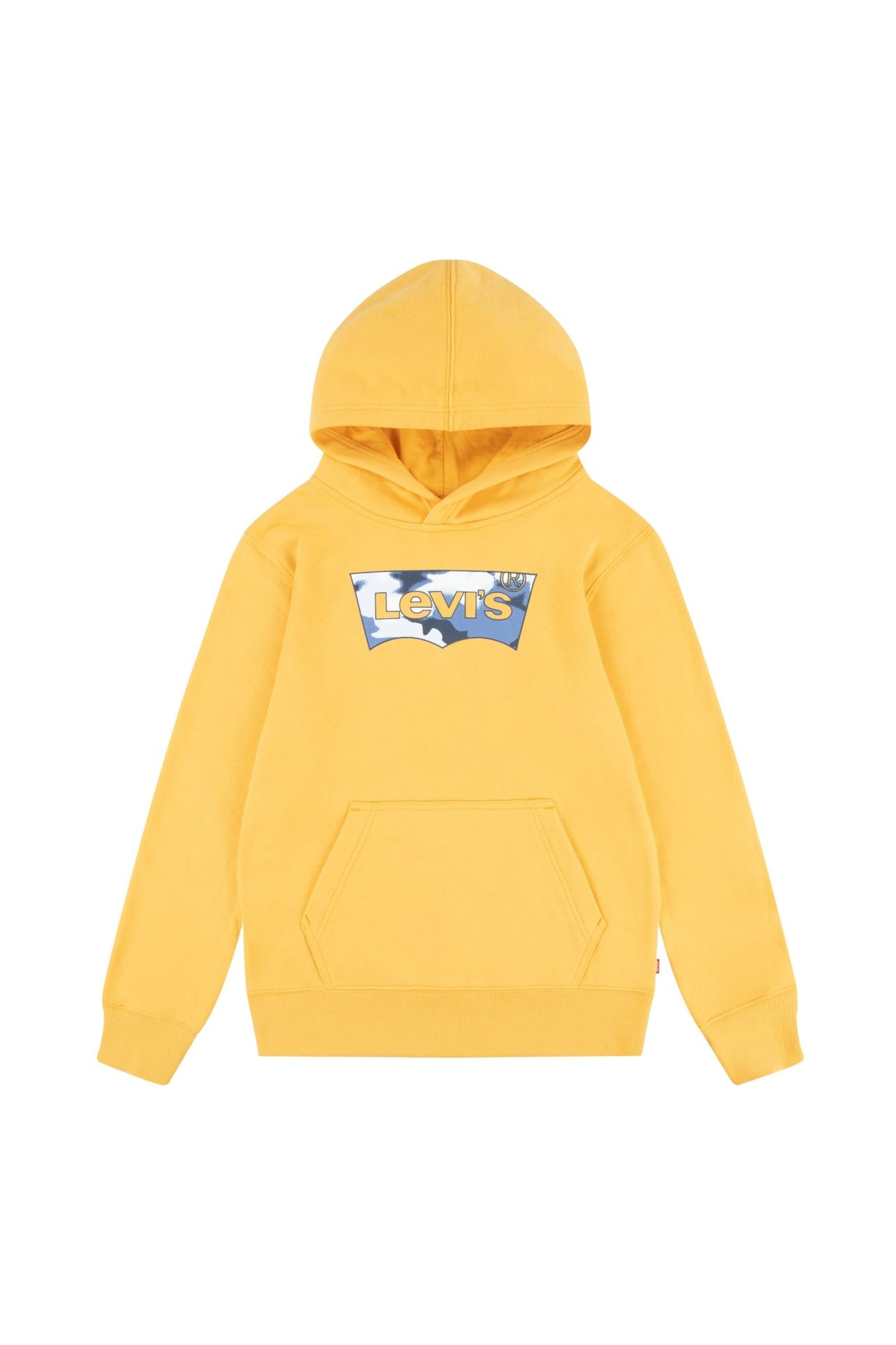 BOYS BATWING FILL HOODIE AMBER 1