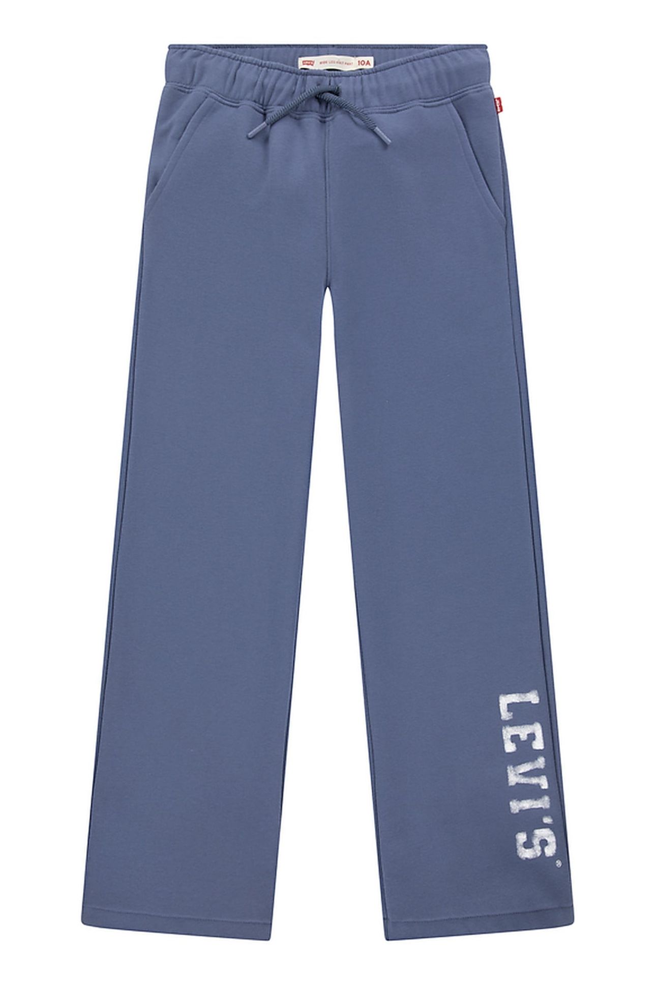 GIRLS WIDE LEG FLEECE PANT VINTAGE INDIGO 1