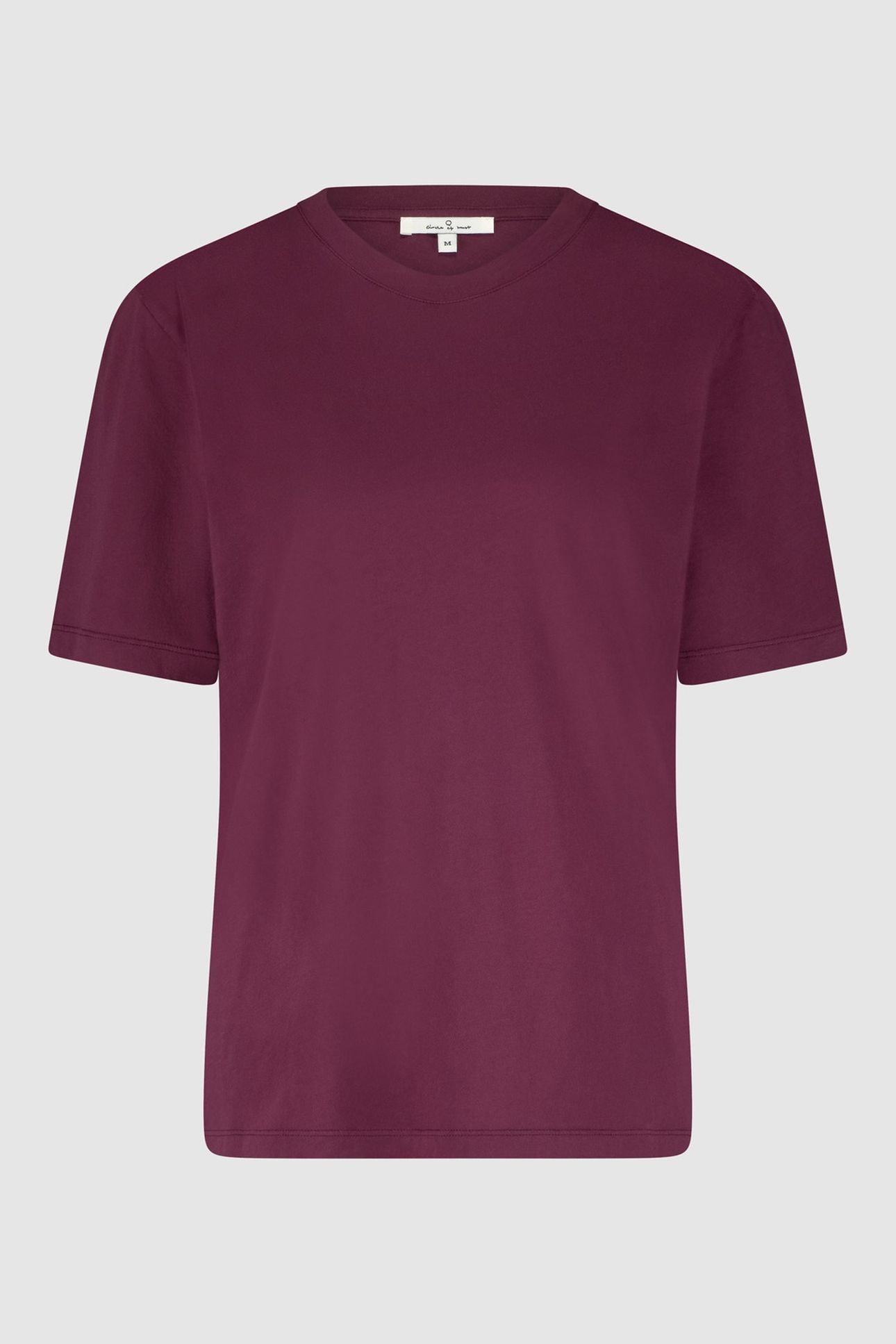 GIRLS CLEO TEE AUBERGINE 1