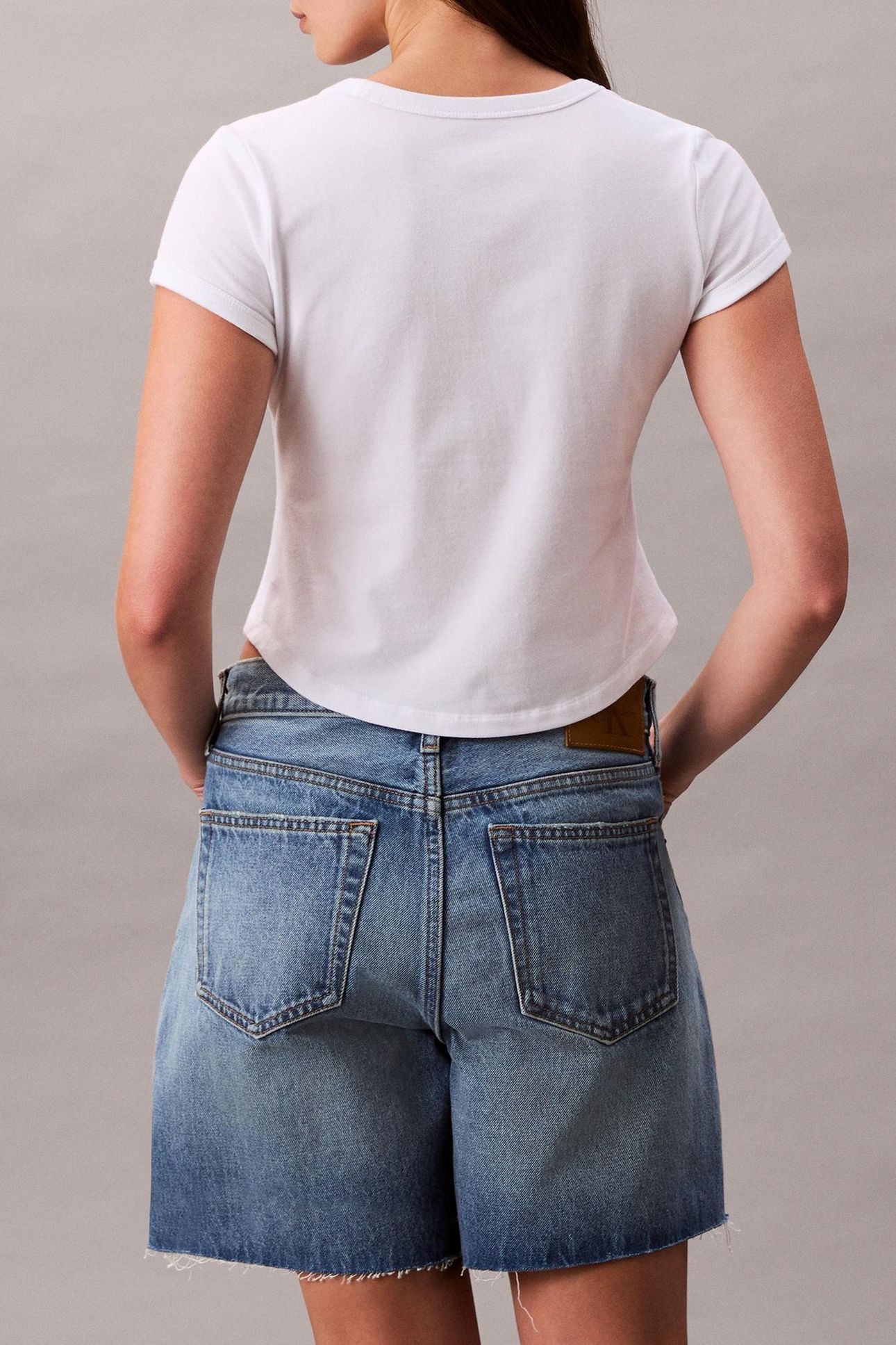 SS BABY TEE BRILLIANT WHITE 2